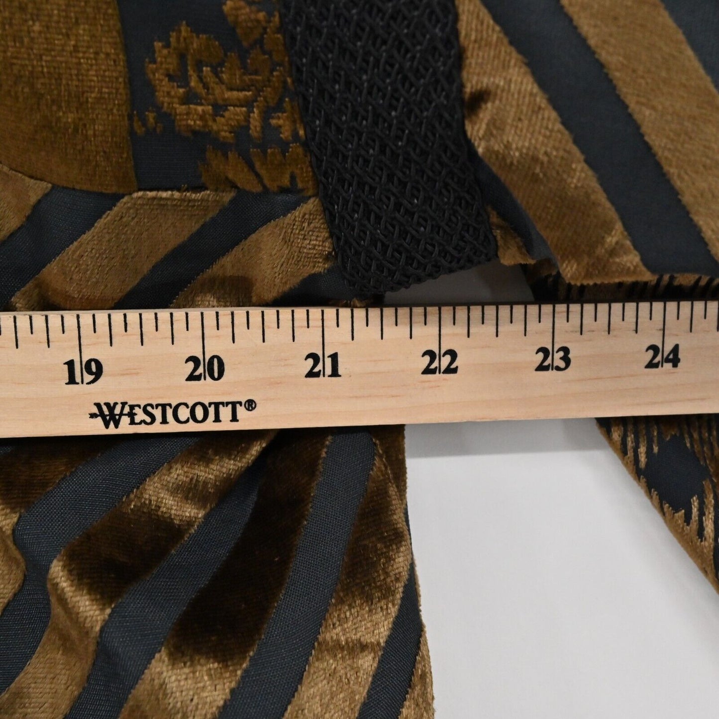 Vtg MAX MABEL Jacket Womens Sz L Velveteen Animal Print Floral Mob Wife Blazer