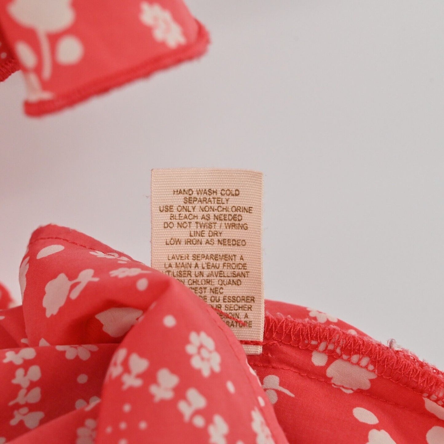 FREE PEOPLE Dress Womens Size 4 Geo Garden Floral Print Ruffled Sleeve Shift