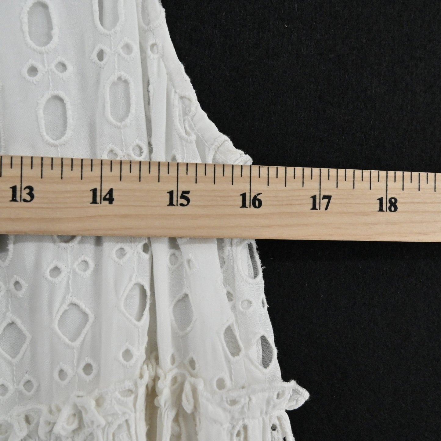 Lilly Pulitzer Indira Dress Size XXS Resort White Eyelet Sleeveless Tiered Swing