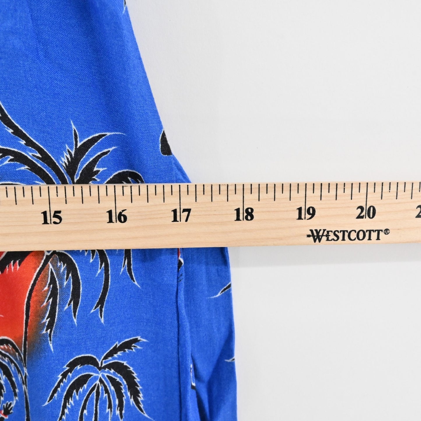 Vtg Y2k Tropical Dress Womens Sz S Blue Negril Jamaica Caribbean SUN ISLAND