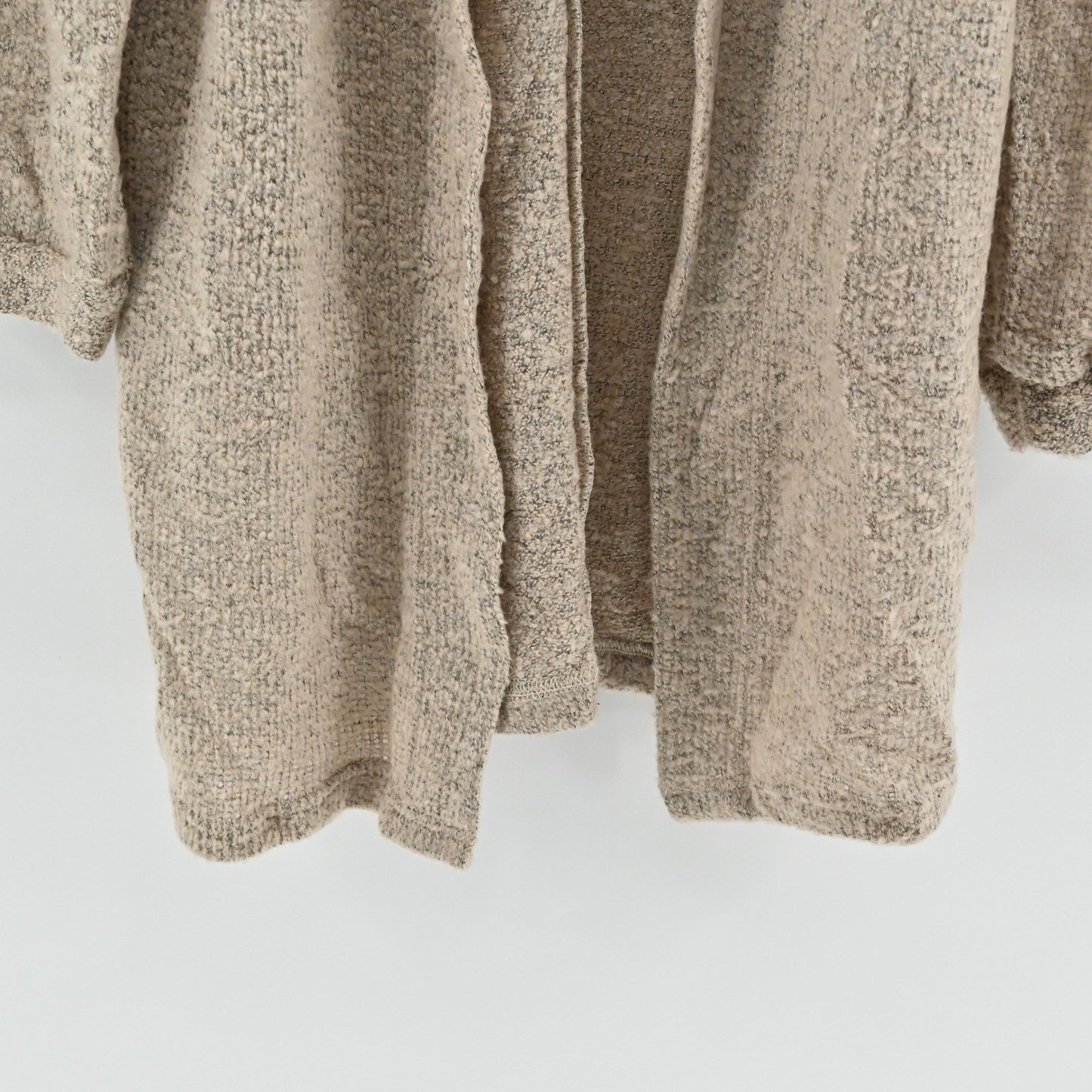 Urban Outfitters Womens Chunky Knit Cardigan Sz M Tan Minimalist Out From Under