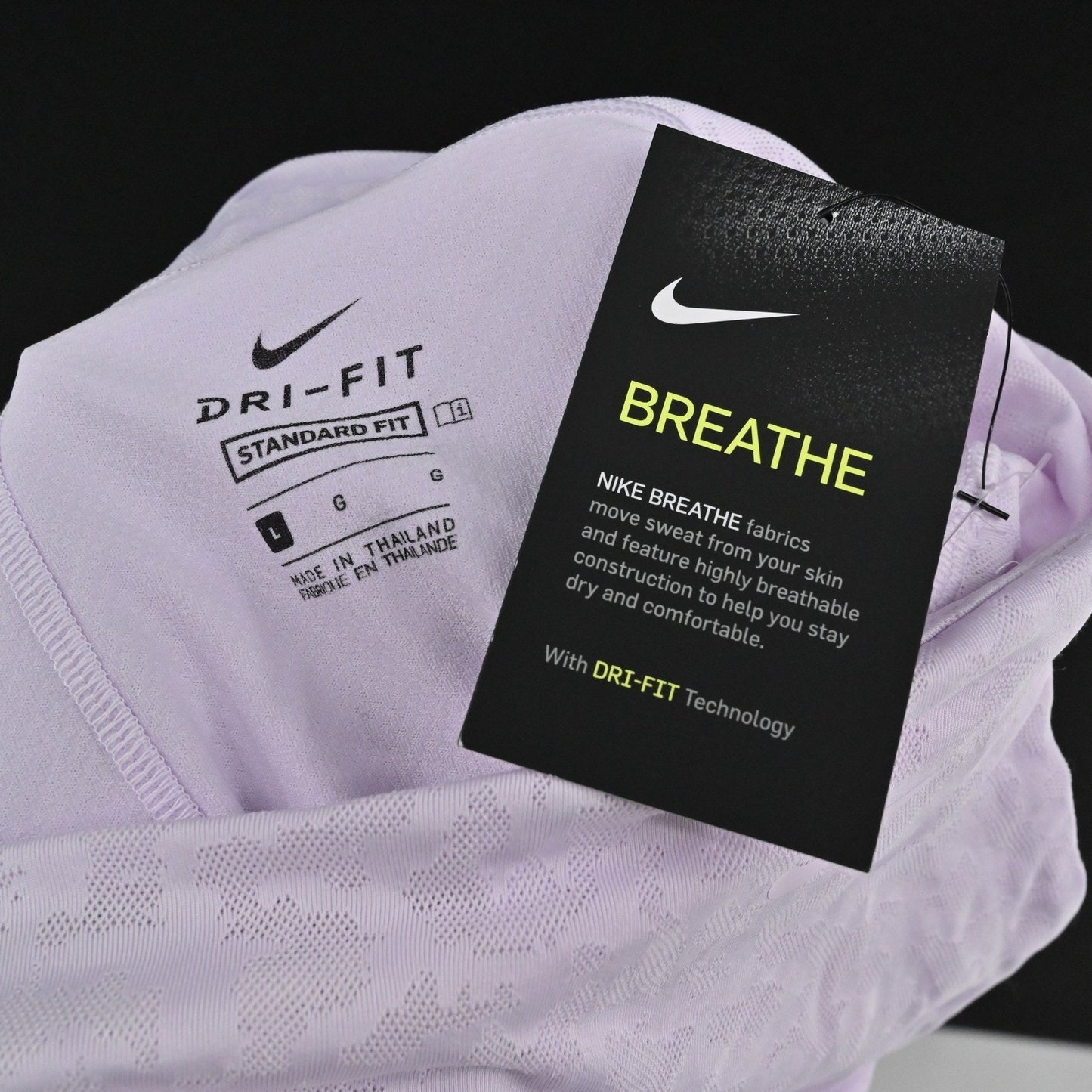 Nike Breathe Fairway Golf Skort Size L Lavender Animal Print Tennis Athletic