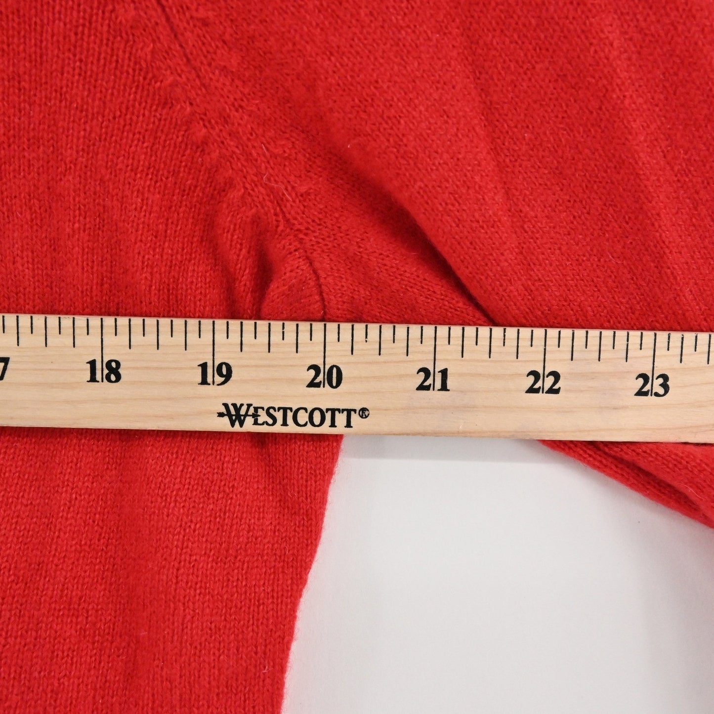 Charter Club Womens Cashmere Sweater Size S Red Crew Neck Cozy Quiet Luxury