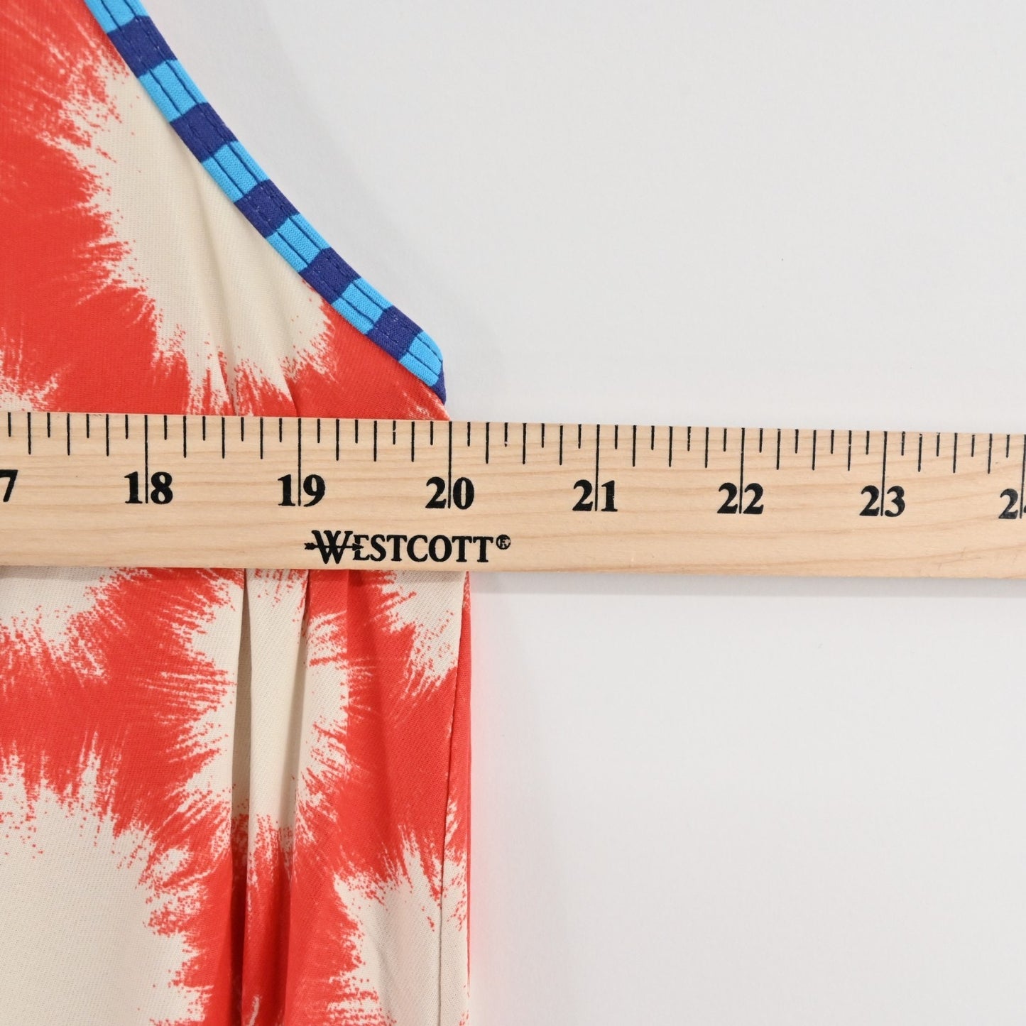 MARC By MARC JACOBS Womens Sparks Swim Dress Sz L Red Racerback V Neck Cover Up