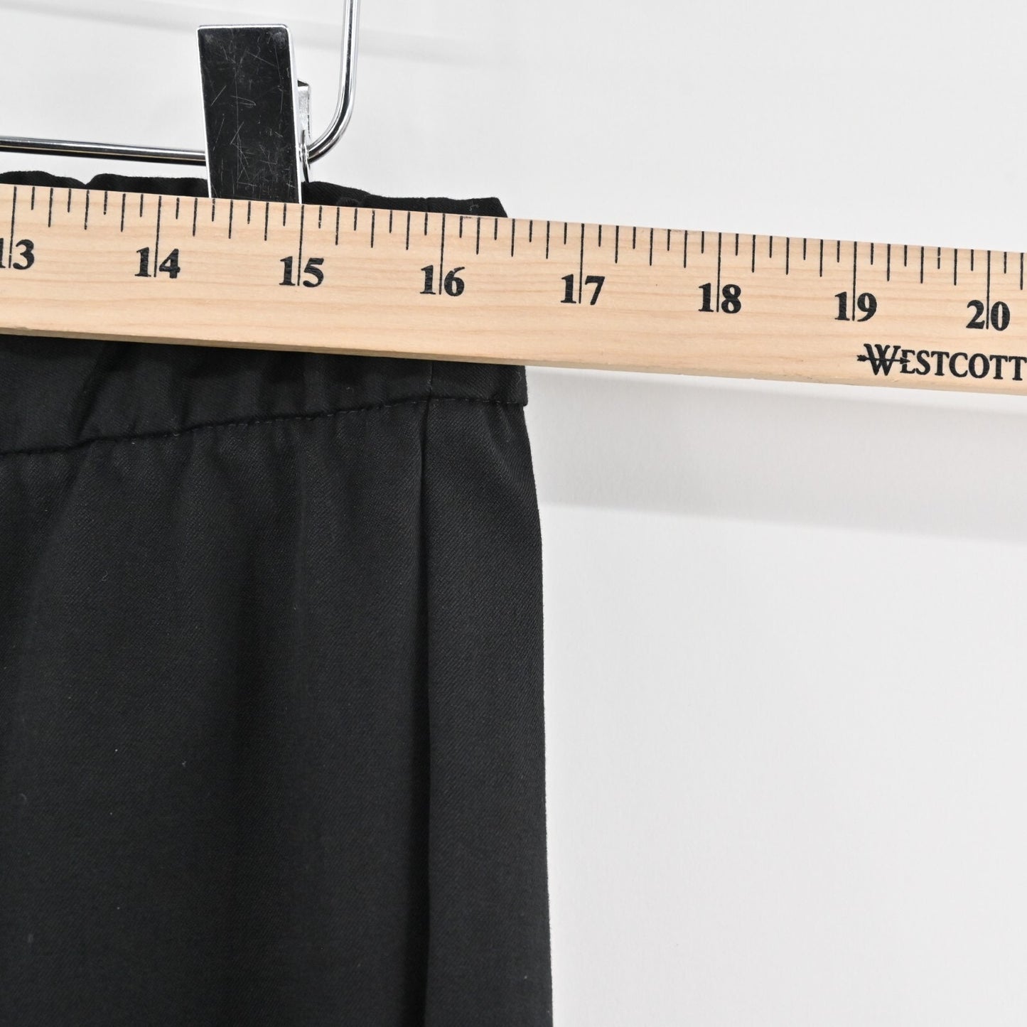 EILEEN FISHER Black Pull On Pants Womens Size S High Rise Slim Straight Ankle