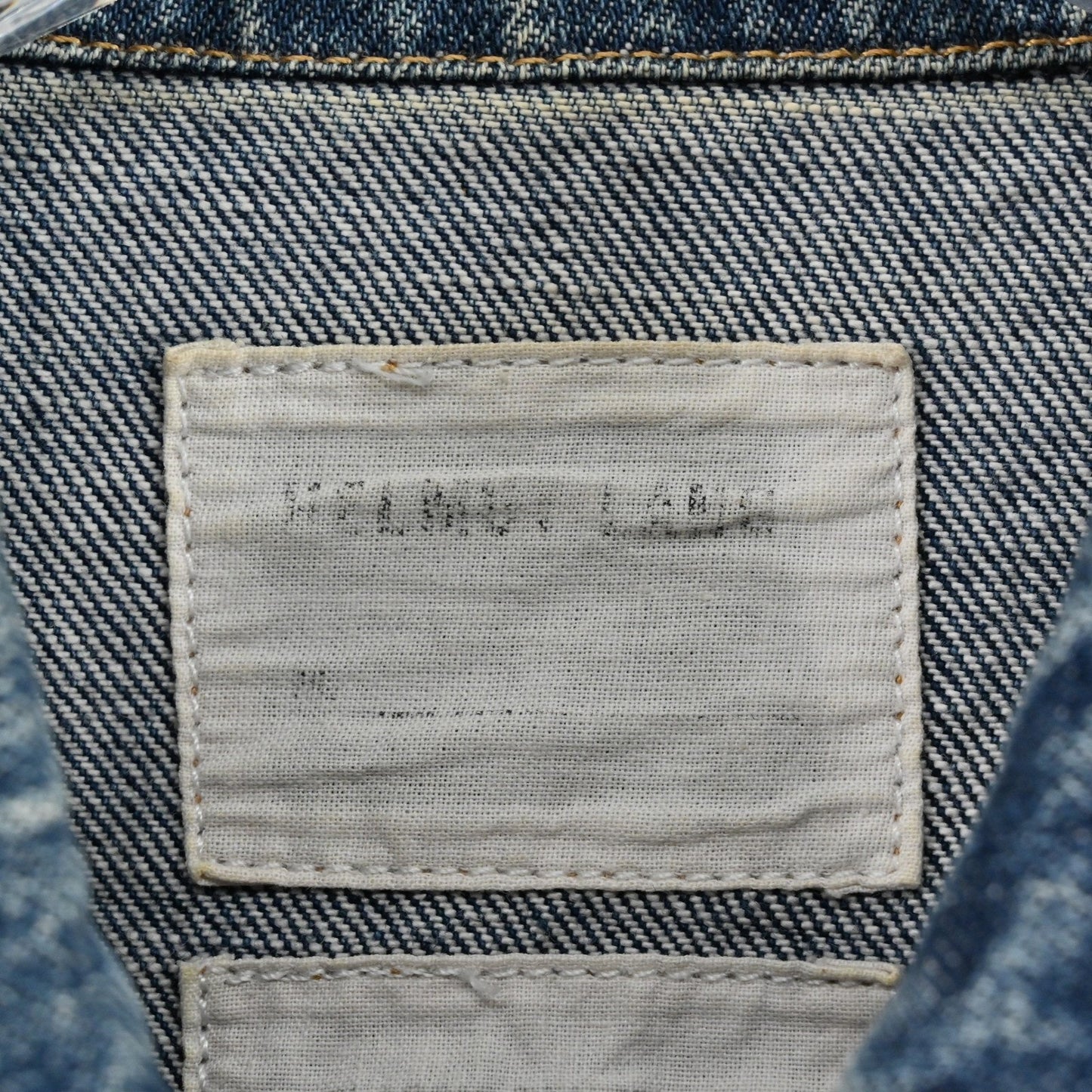 Heltmut Lang Womens Denim Jacket Size IT 38 Trucker Made in Italy Western Cotton