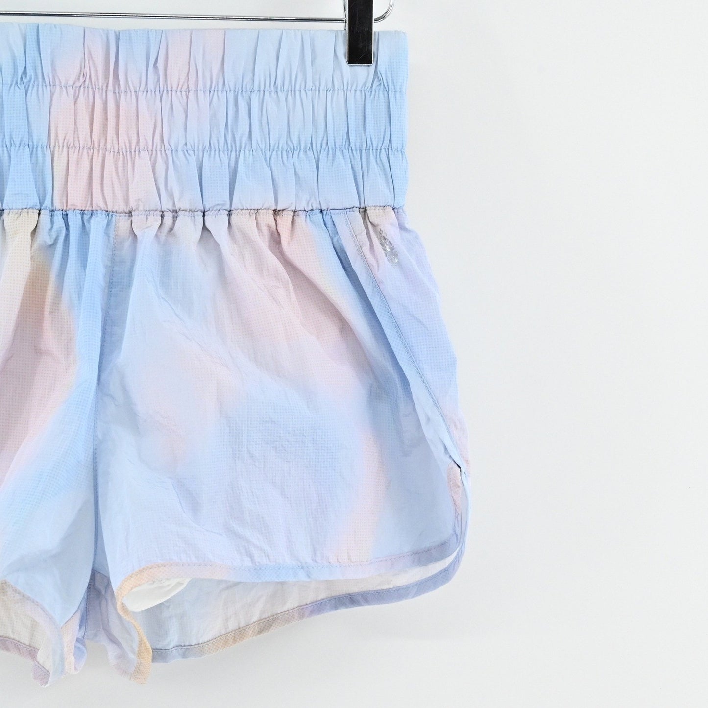 Free People Movement The Way Home Tie Dye Shorts Size L Running Athletic Gym