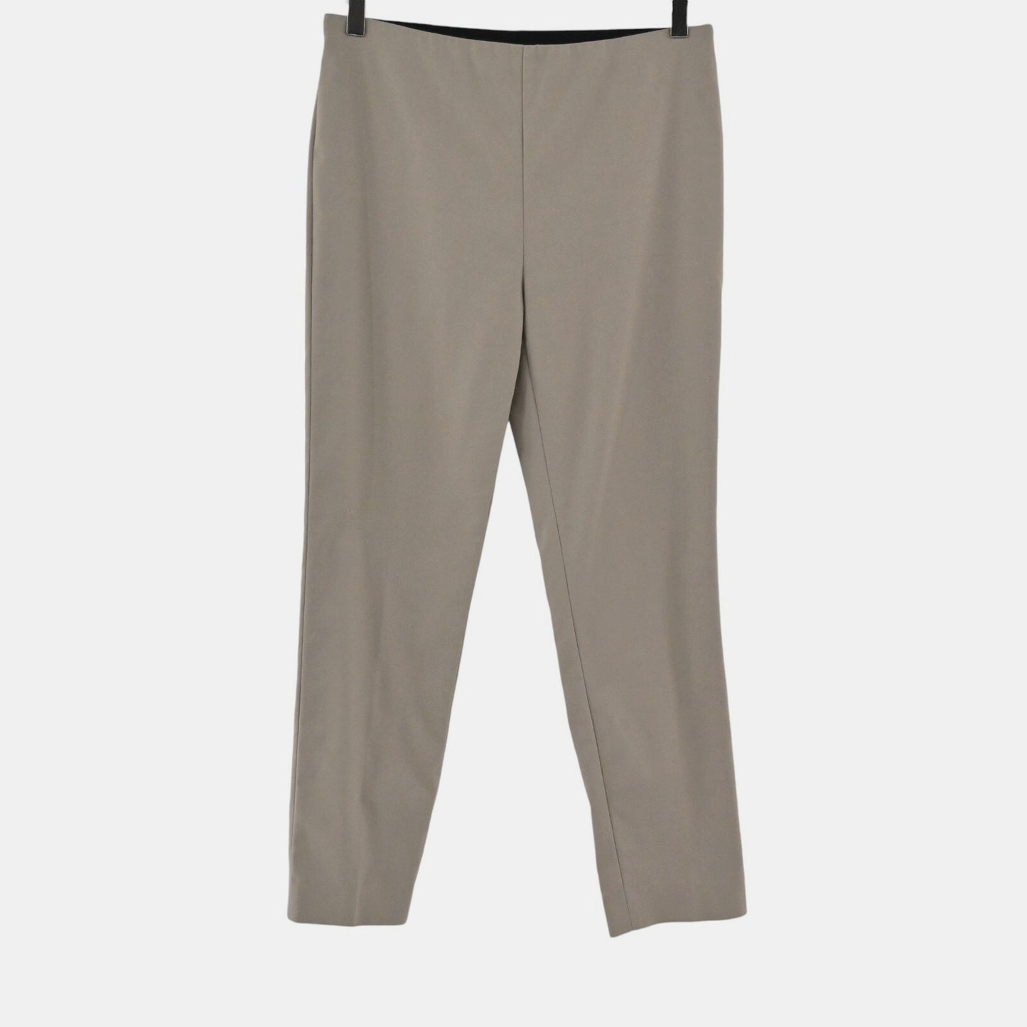 LES COPAINS Pants Womens Size 42 US 12 Mid Rise Pull On Stretch Classic Khaki