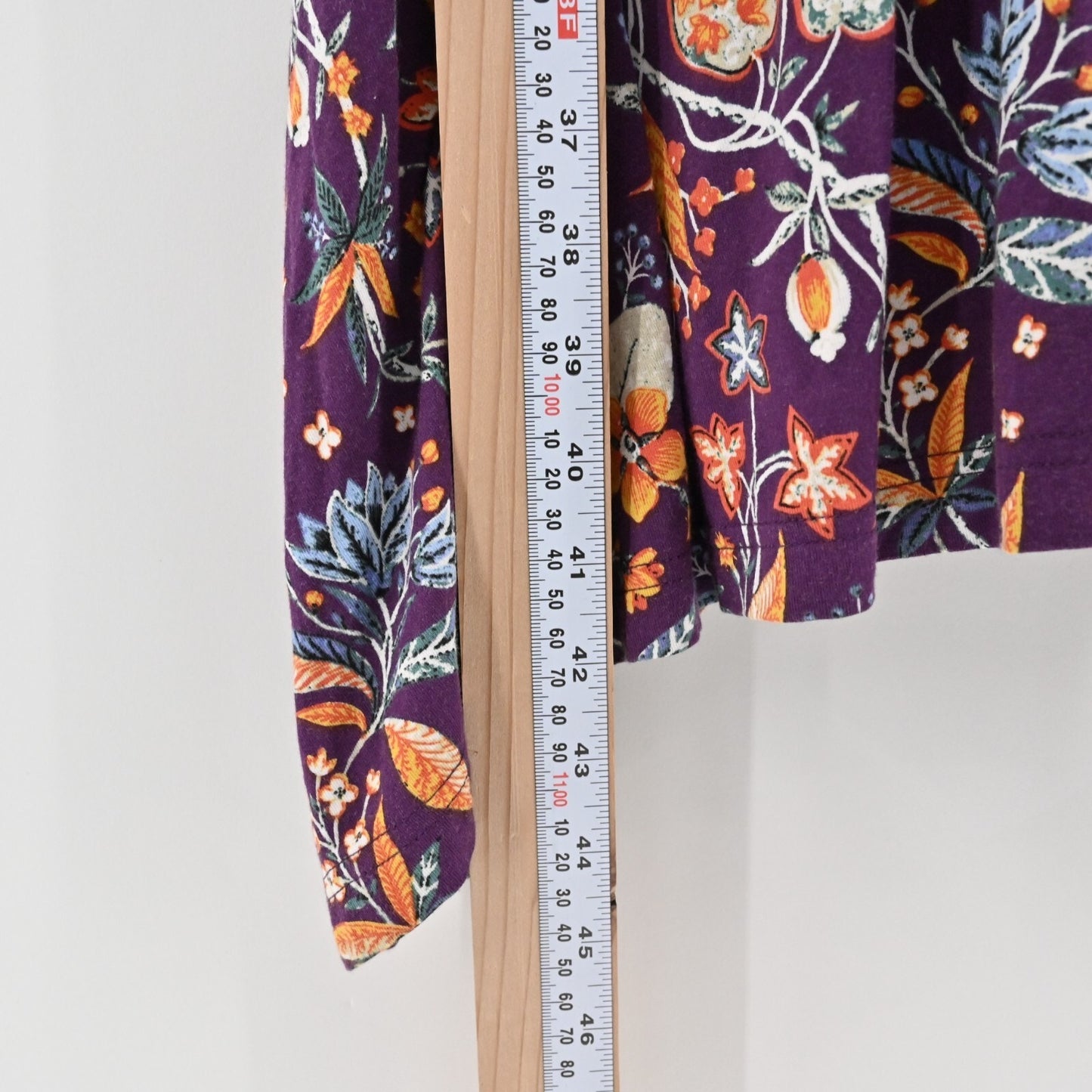 ANTHROPOLOGIE Dress Size XS Maeve Empire Waist Beloved Purple Floral Print