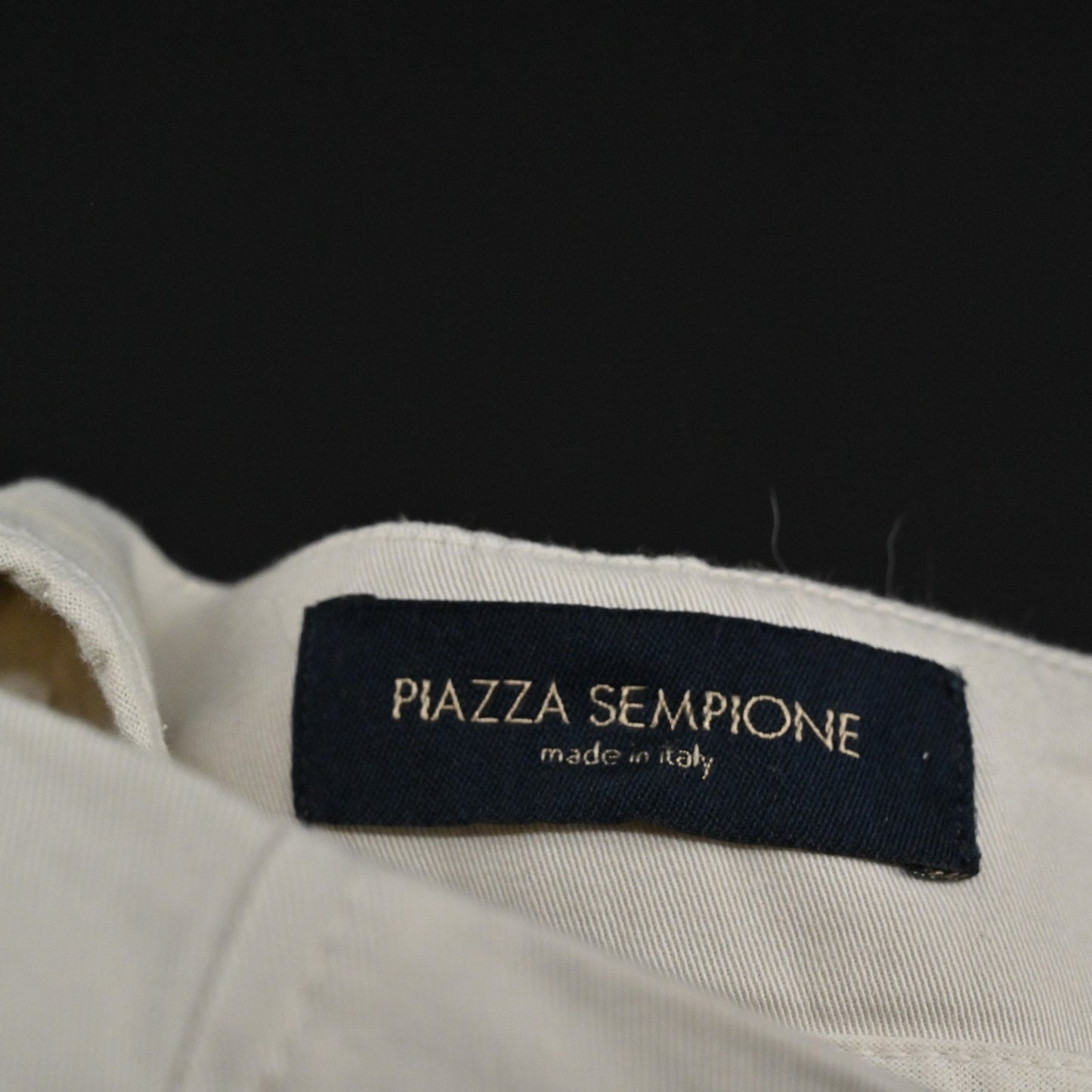 Piazza Sempione Womens Beige Pants Size 40 Tailored Minimalist Quiet Luxury Chic