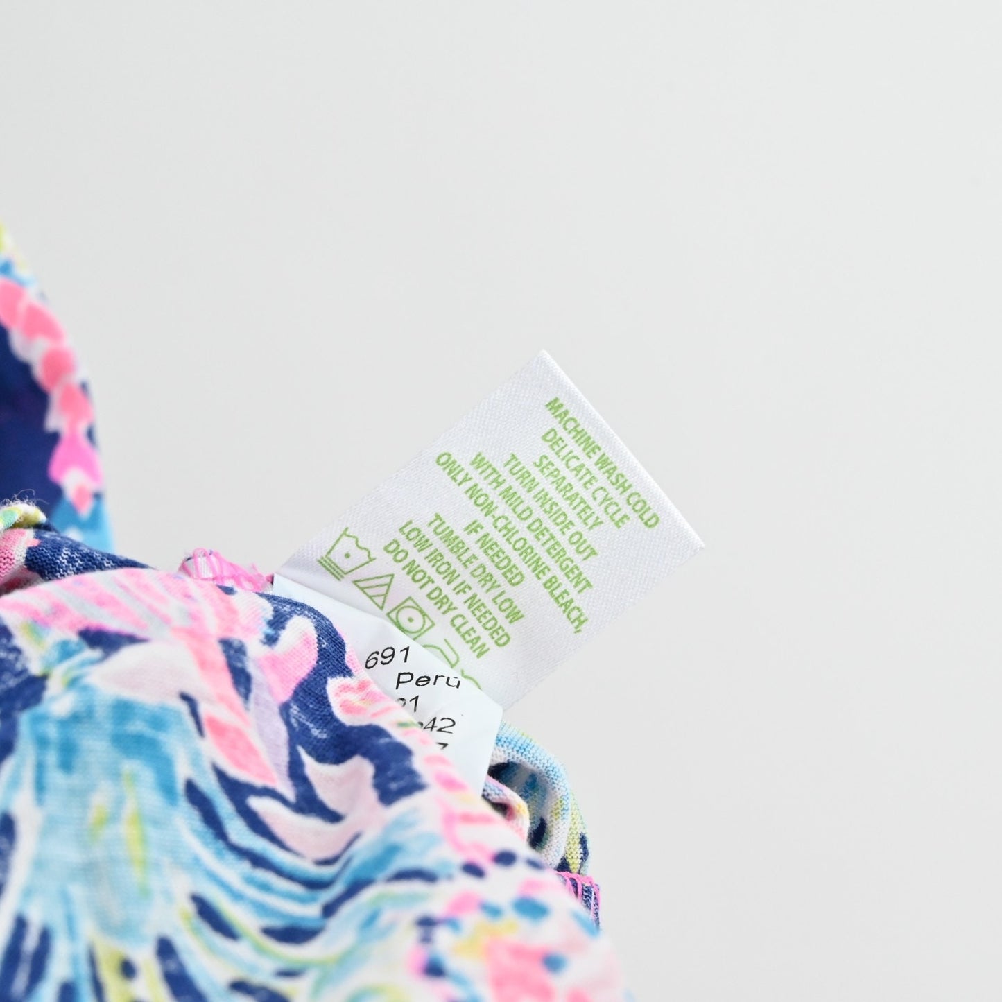 Lilly Pulitzer Girls Jodie Dress Size XL Seen and Herd Short Sleeve Swing Tiered