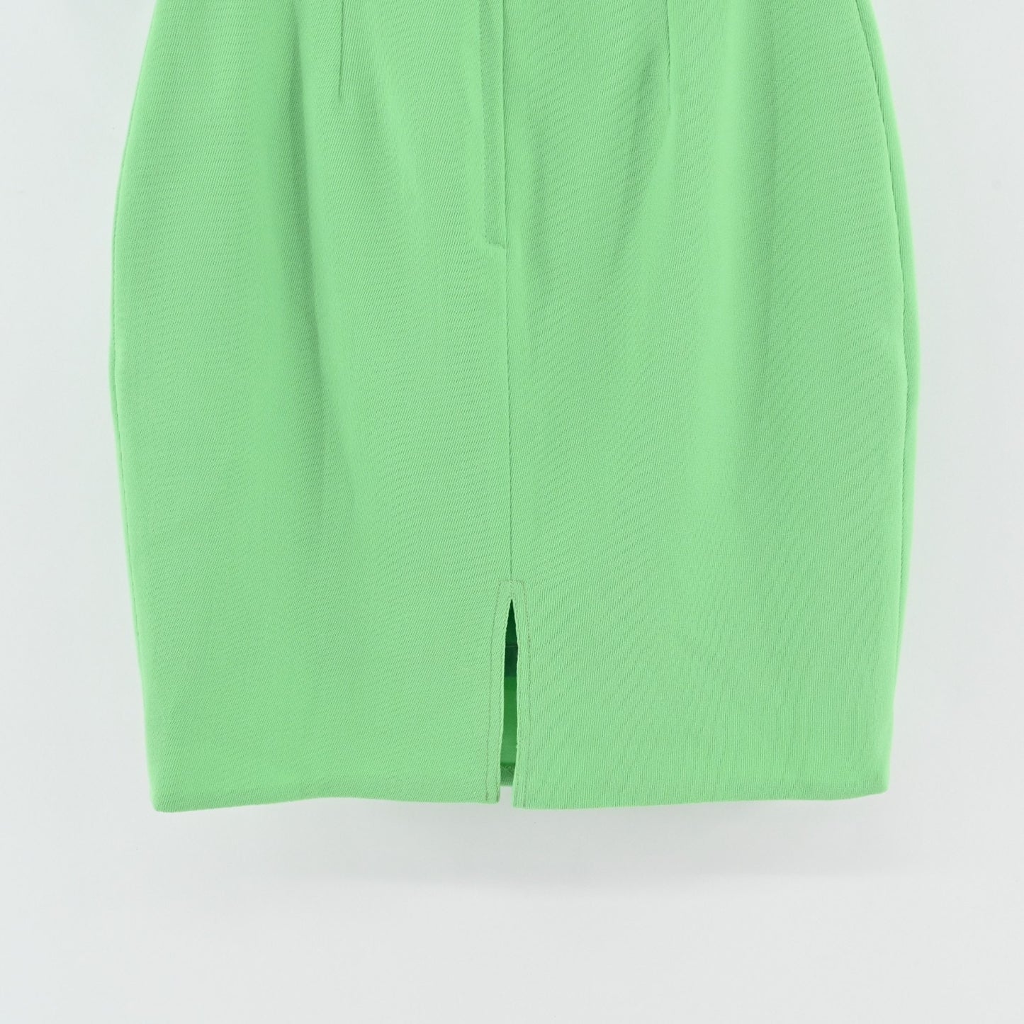 Vtg Hexagone Green Pencil Skirt Womens Skirt Size 38 Wool Mod Retro Twee Paris