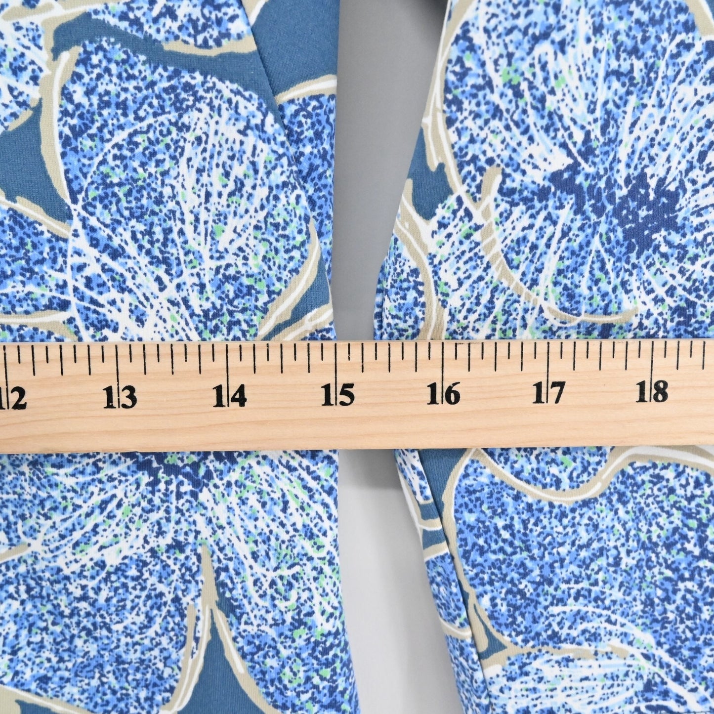 J MCLAUGHLIN Carly Dress Size XS Catalina Cloth Stretch Blue Floral Print