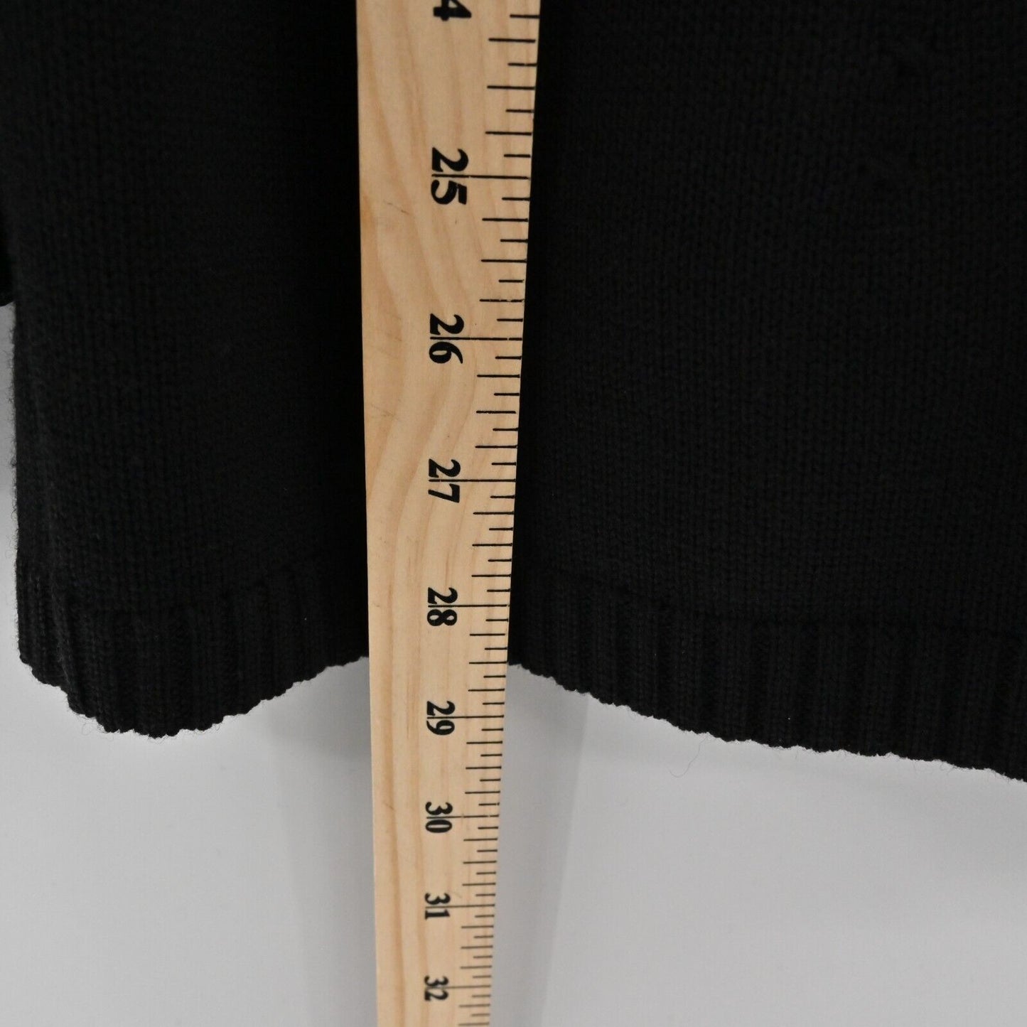 Vtg ESCADA Jacket Womens EUR 40 / M Black Wool Knit Cardigan Gold Button Capsule