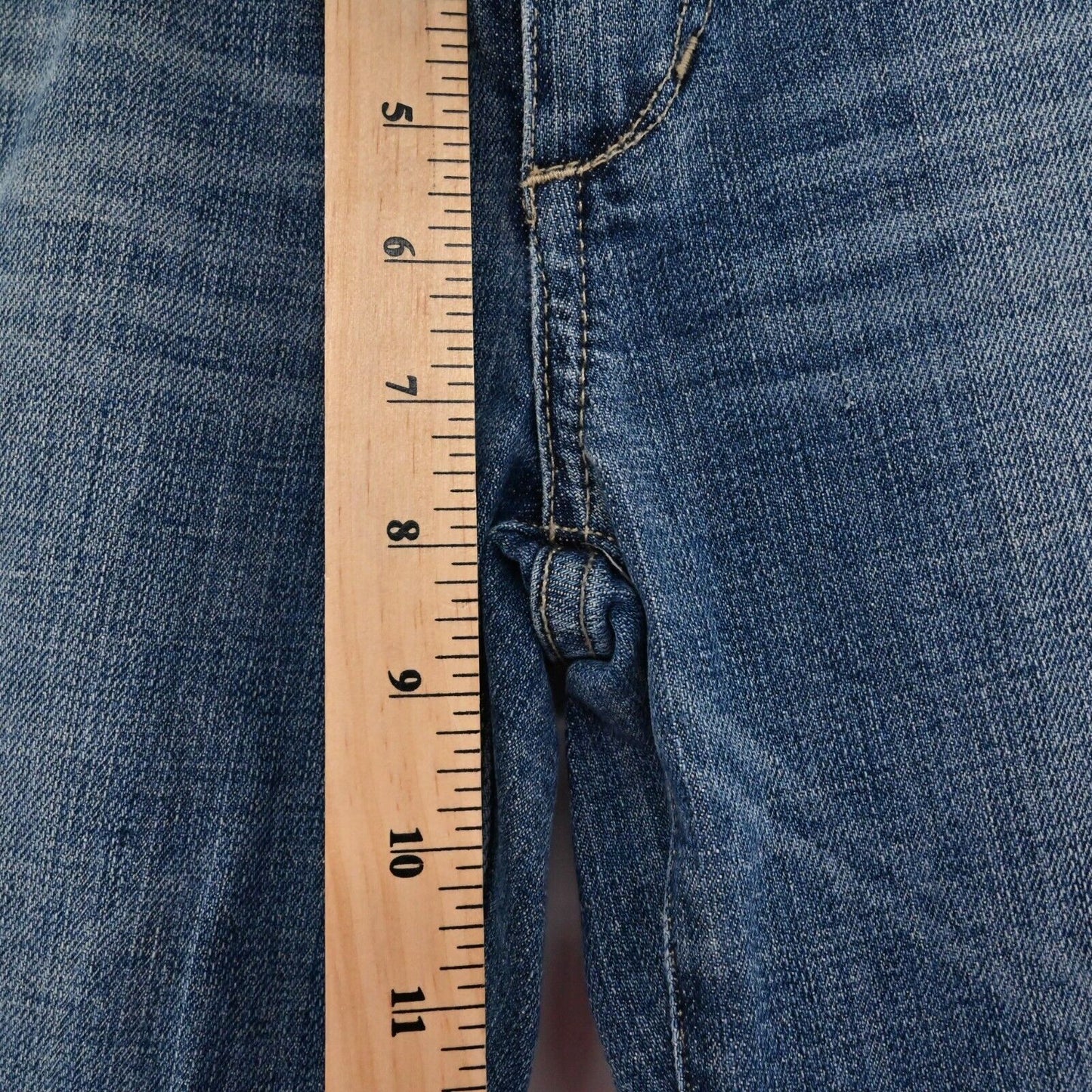 JOES Jeans Womens Size 28 Provocateur Boot Cut Blue Denim Distressed Low Rise