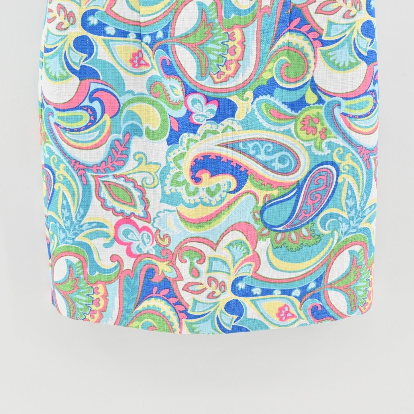 RN Studio Shift Dress Size 14 Ronni Nicole Colorful Paisley Print Sleeveless