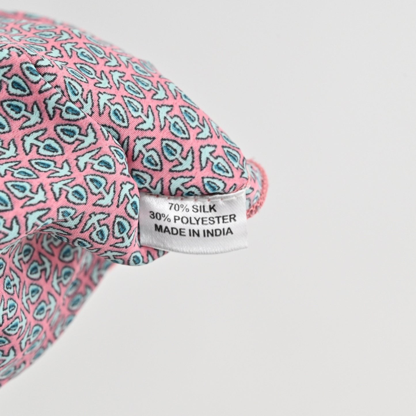 PERRY WALKER COLLECTIVE Cornelia Midi Dress Size M Pink Floral Silk Peasant Boho