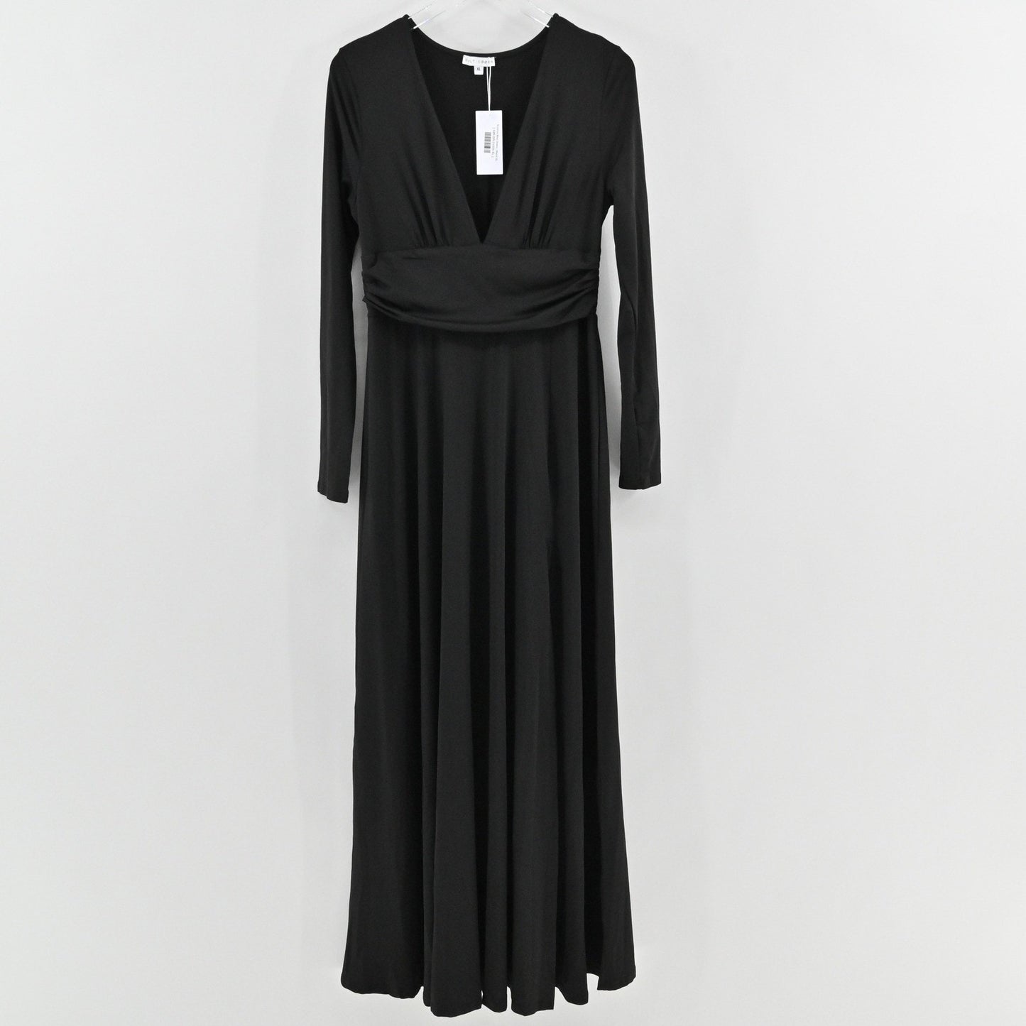 Baltic Born Arianna Maxi Dress Size XL Black Whimsigoth Long Sleeve Evening Gown