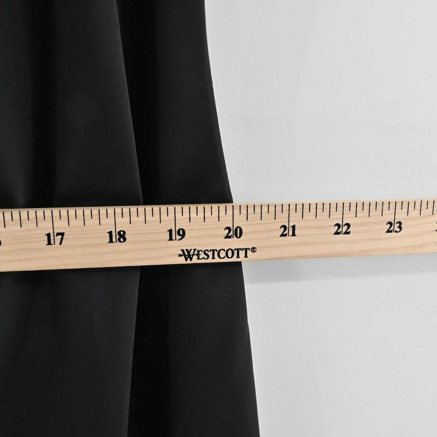 Anne Klein Midi Slip Dress Sz 12 Black Whimsigoth Dark Romantic Satin Cowl Neck