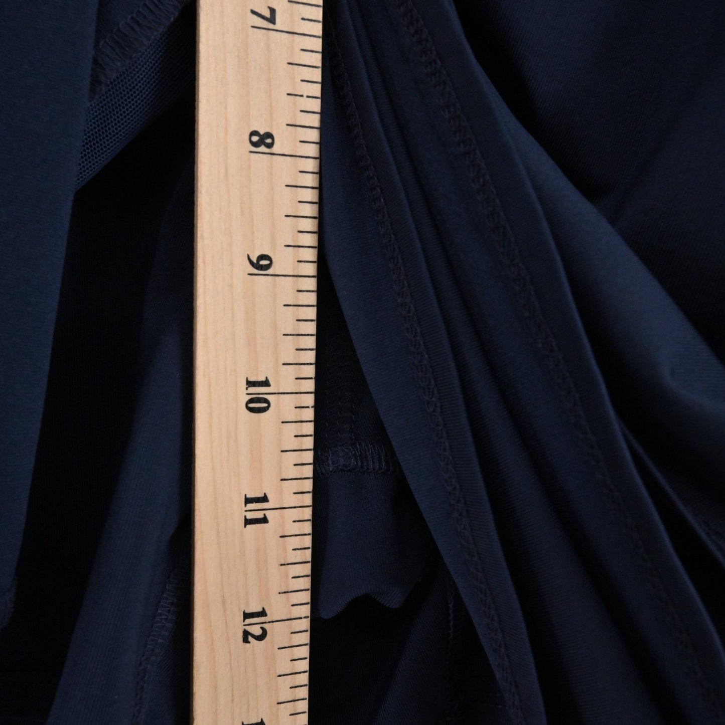 Lucky in Love Scallop Short Golf Skort Size L Navy Tennis Athletic Pickle Ball