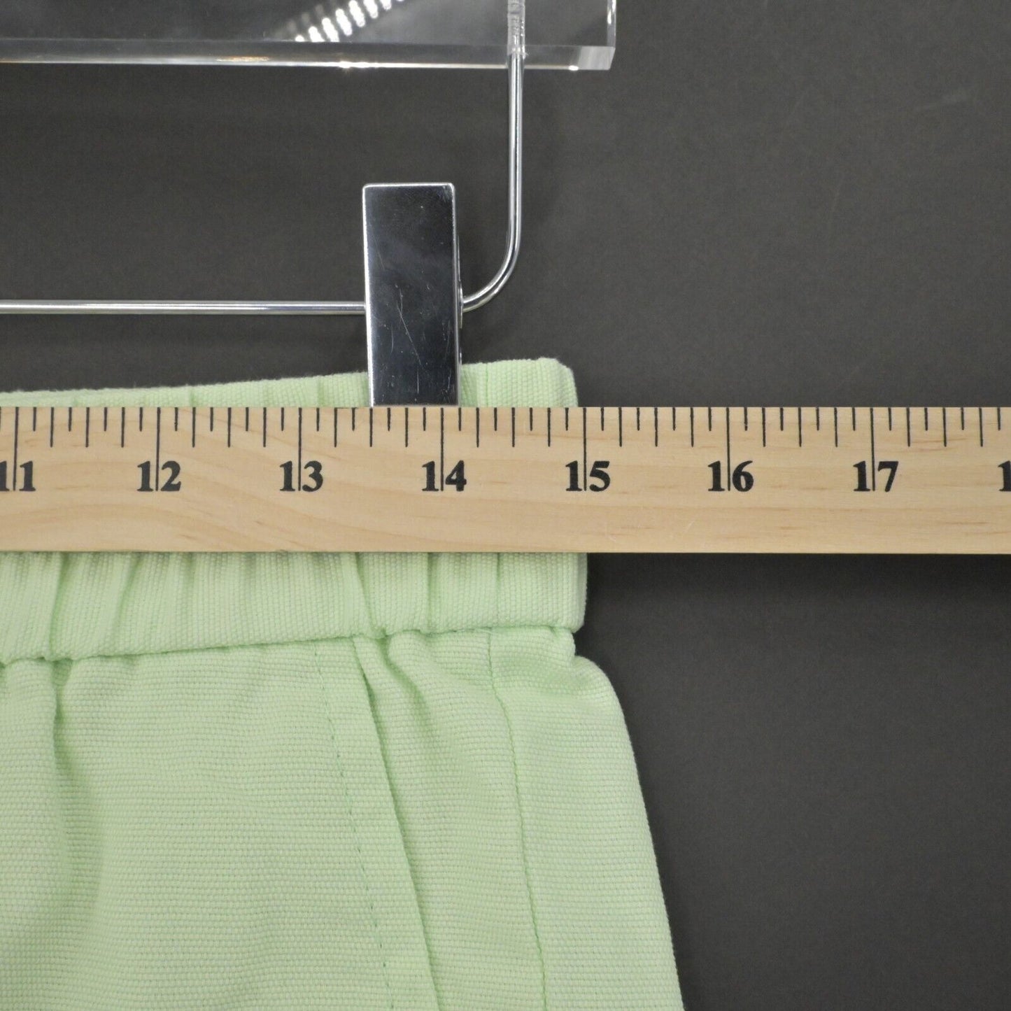 J CREW Shorts Womens Size 4 Boardwalk Pull On Green Pastel Preppy Casual Coastal