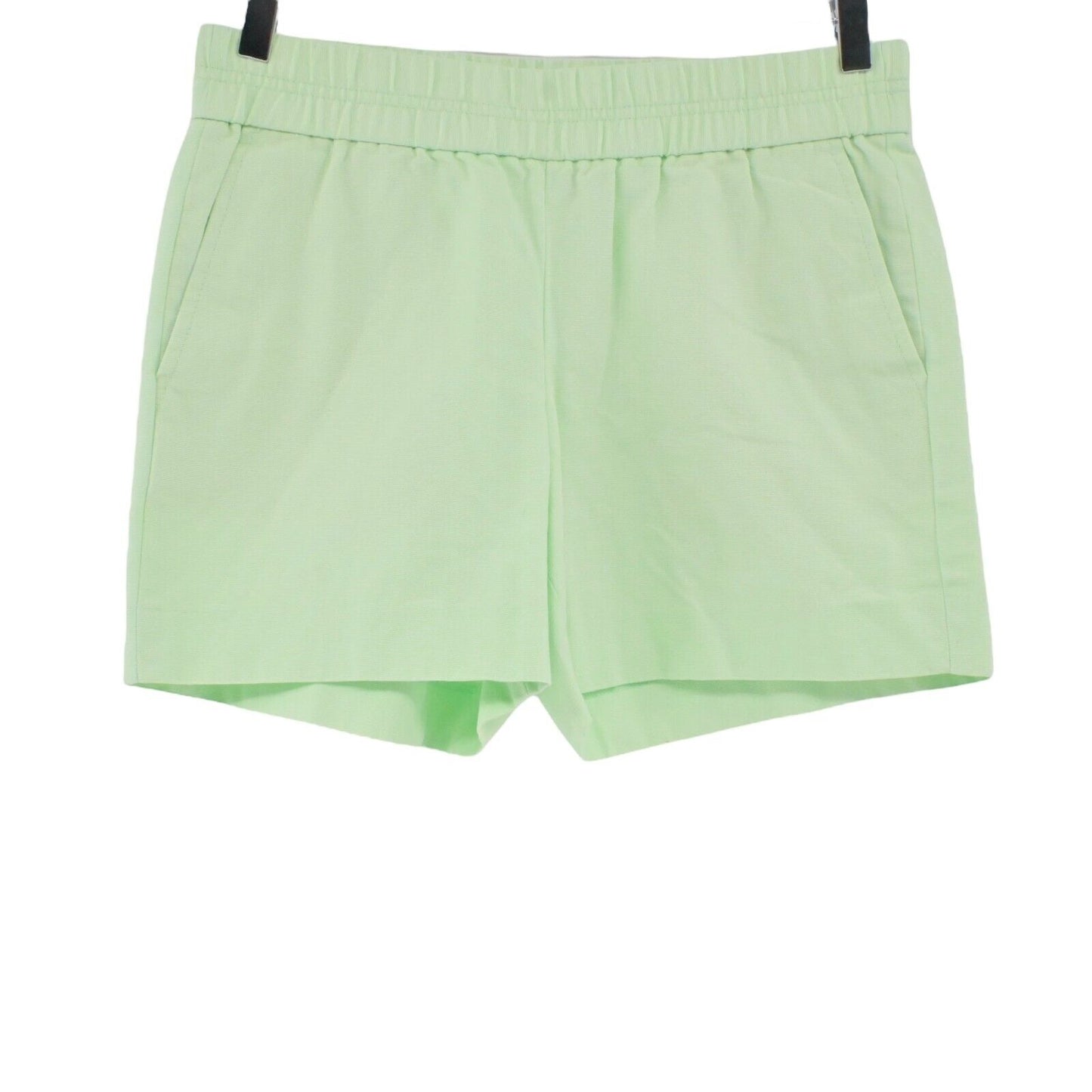 J CREW Shorts Womens Size 4 Boardwalk Pull On Green Pastel Preppy Casual Coastal