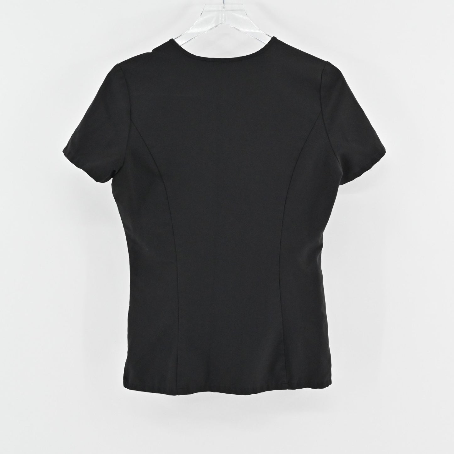 FIGS Womens Catarina Scrub Top Size XS One Pocket Black Technical Collection