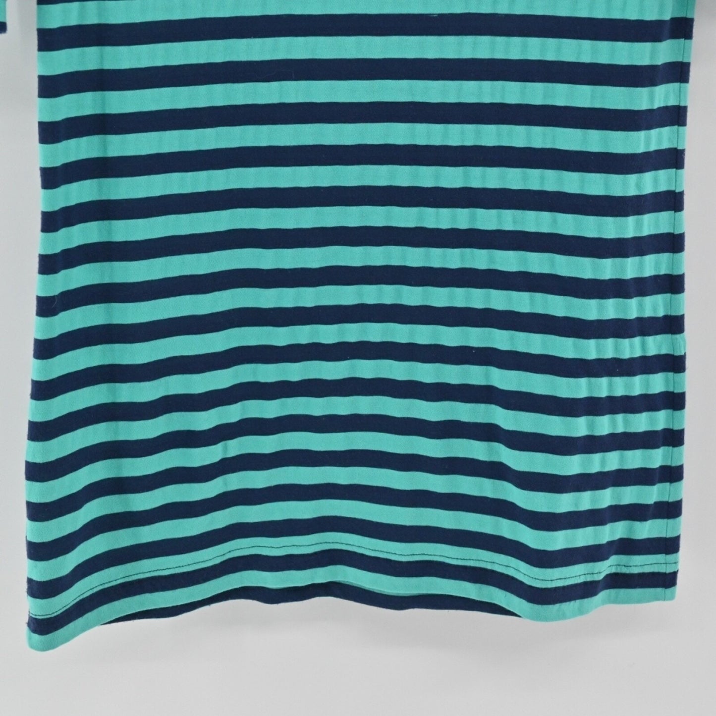 LILLY PULITZER Cassie Dress Size XS Blue Stripe Boat Neck Stretch Comfy Cotton