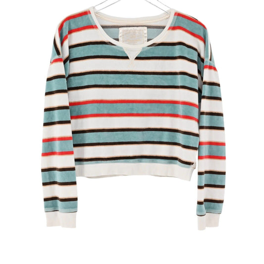 ABERCROMBIE FITCH Top Womens Size S Sleepwear Collection Striped Pajama Multi