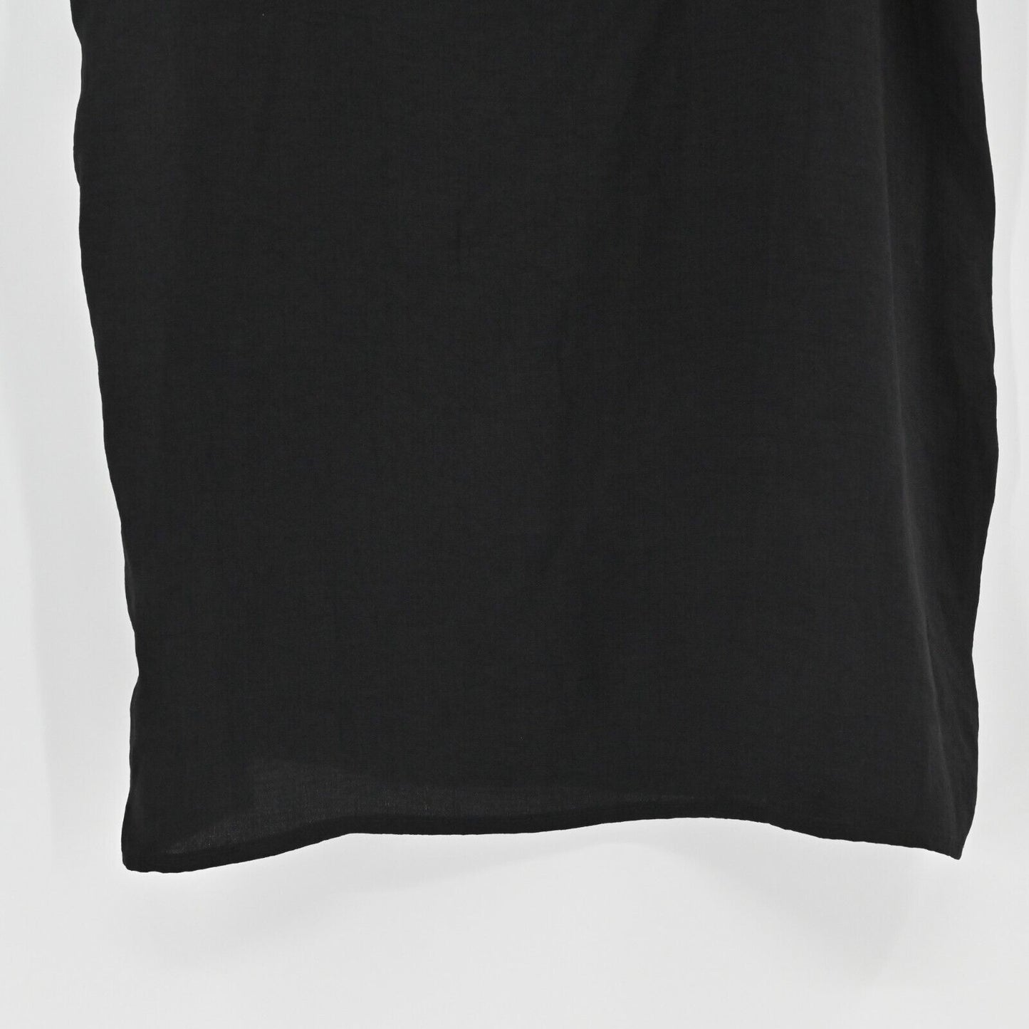 RILEY RAE Top Womens Sz S Lily Tie Shoulder V Neck Shirt Tank Black Academia NEW