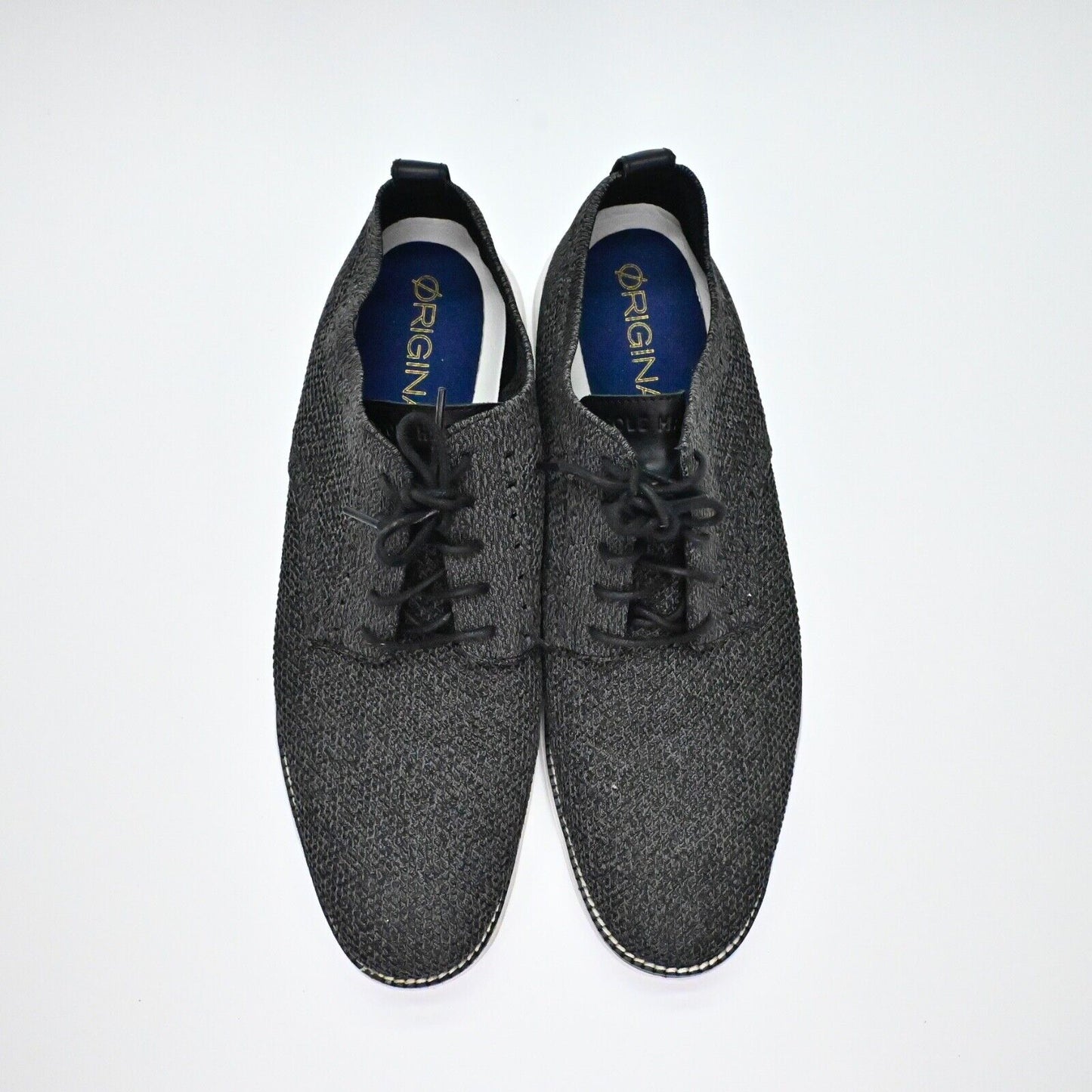 COLE HAAN Sneakers Mens Size 13 Charcoal Gray Grand OS Stitchlite Derby Lace Up