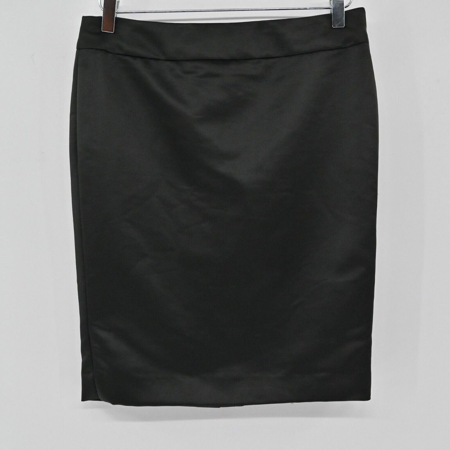 ARMANI COLLEZIONI Skirt Womens Size 8 Solid Black Straight Pencil Classic Chic