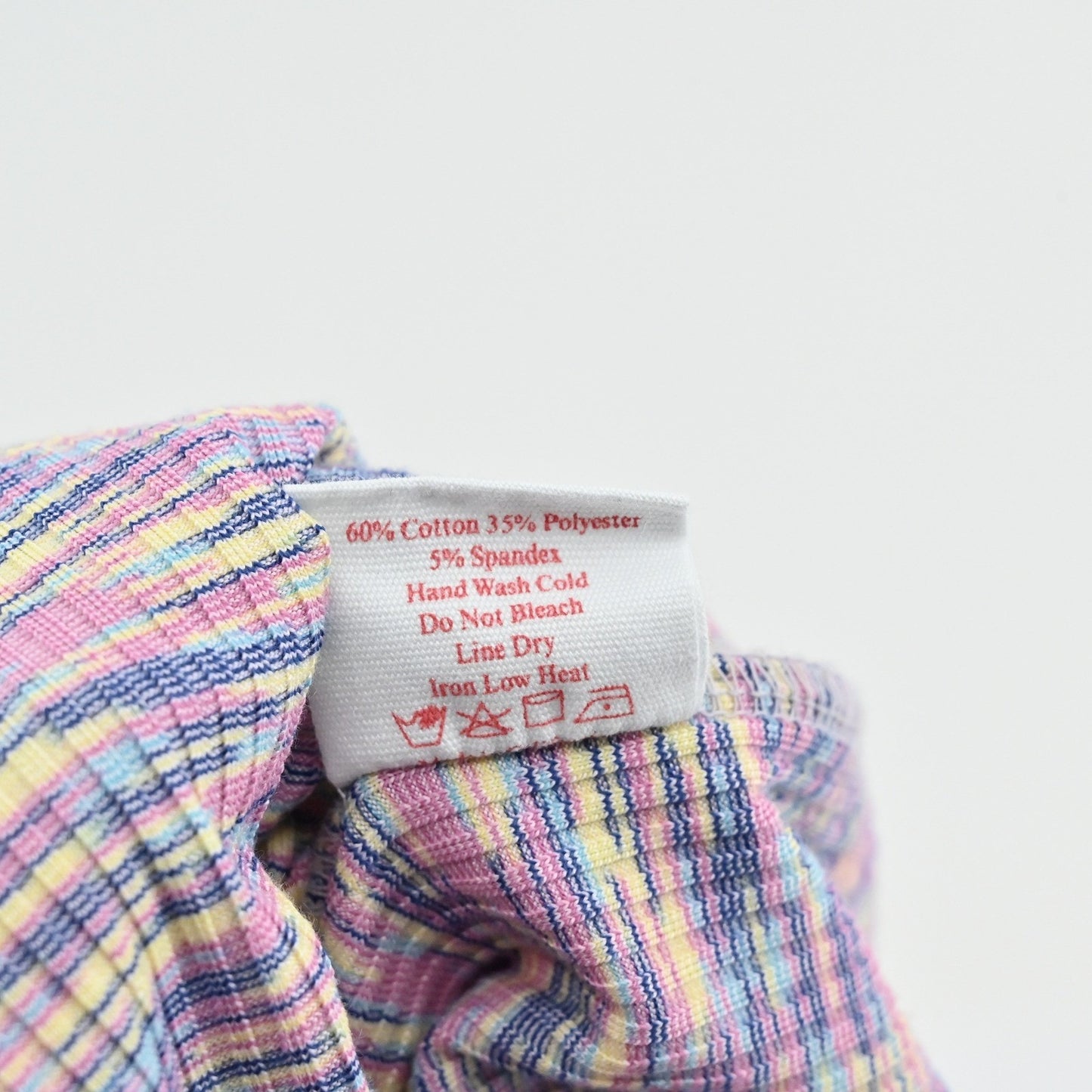 Lisa Says Gah Julia Halter Midi Dress Size S Tie Back Bodycon Ribbed Multicolor