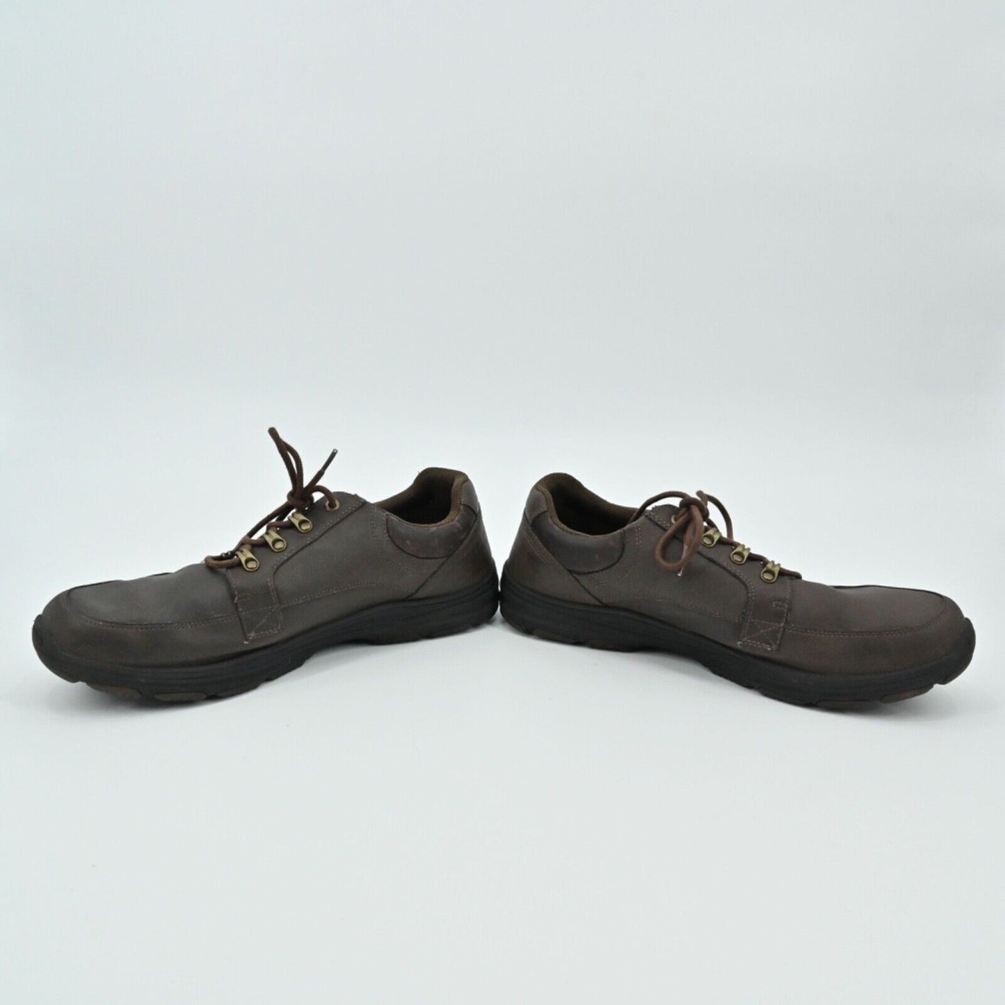 SKECHERS Sneakers Mens Size 13 Brown Classic Fit Air Cool Memory Foam Leather