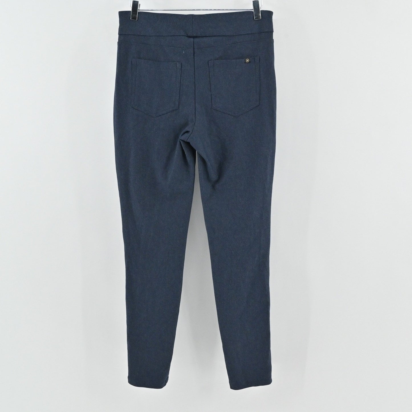 HONEYLOVE Womens EverReady Shapewear Career Pants Size L Stormy Blue Pockets