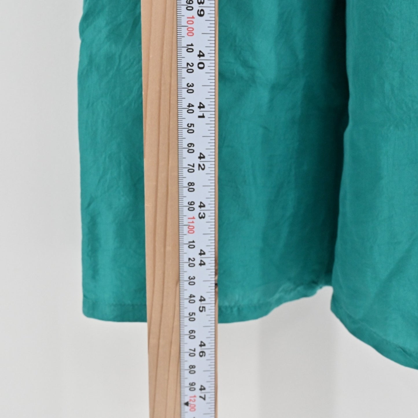 Vtg Victorias Secret Gold Label Silk Dress Size S Teal Button Modest Timeless