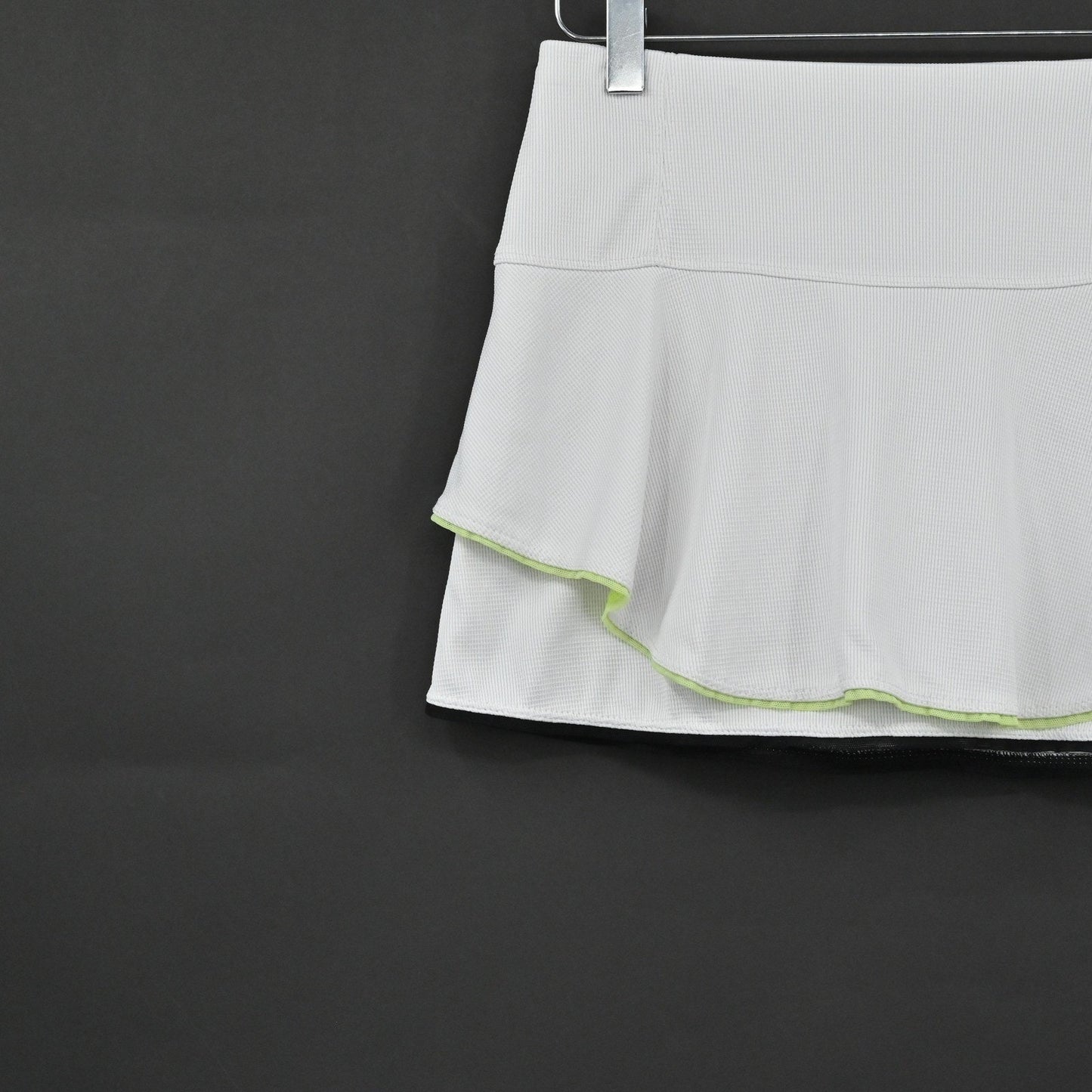 Lucky in Love White Skort Size S Tiered Skirt Tennis Golf Pickleball Athletic