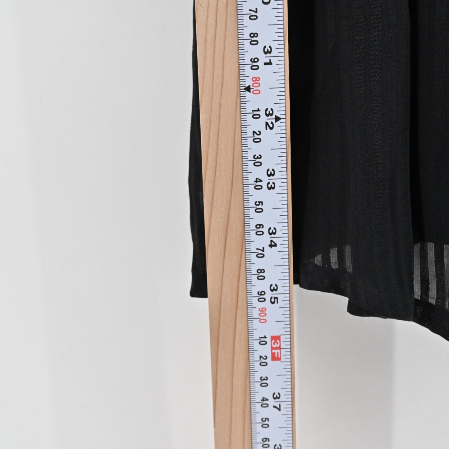 REBECCA TAYLOR Shadow Stripe Dress Sz 12 Black Long Sleeve Classic Minimalist