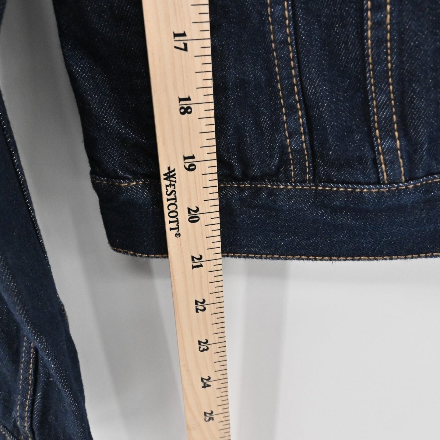 BANANA REPUBLIC Womens Embroidered Tiger Jacket Size XS Blue Denim Button Patch