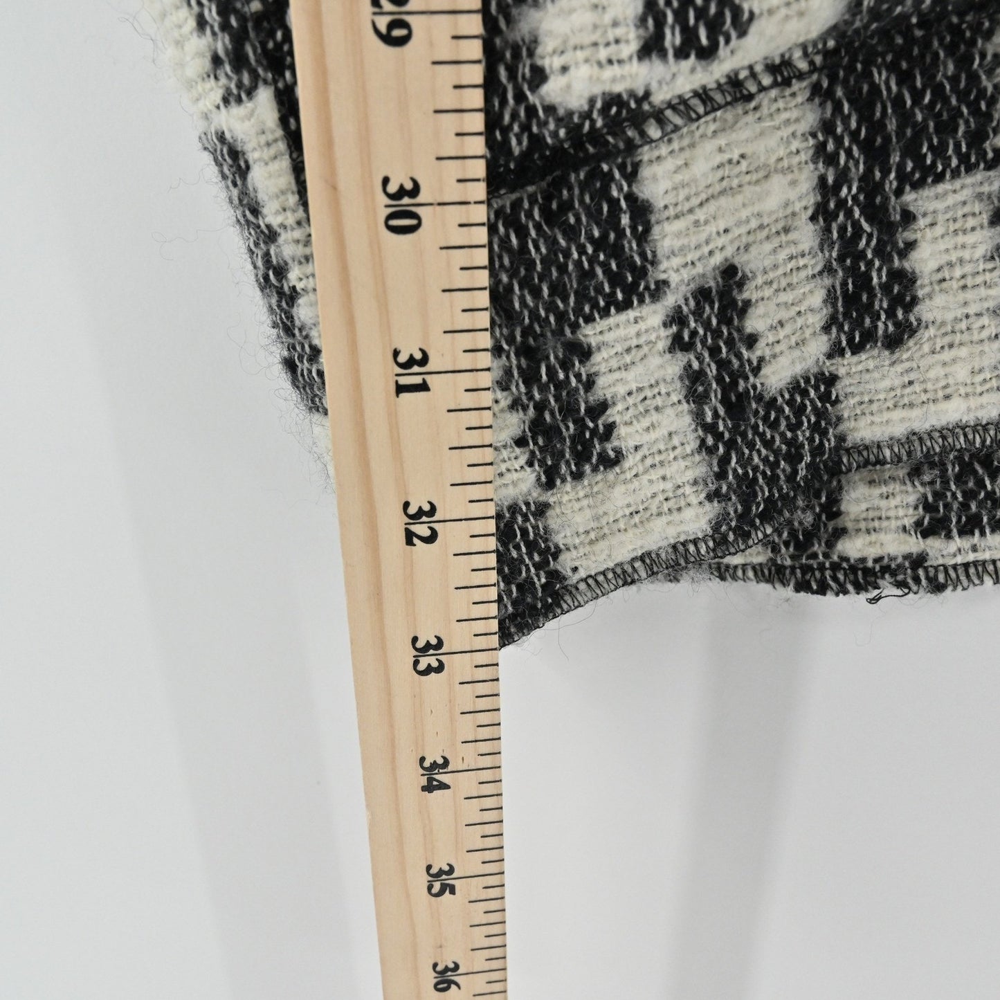 Vtg Tamotsu Womens Wool Oversized Cardigan One Size Geometric Pattern Pockets