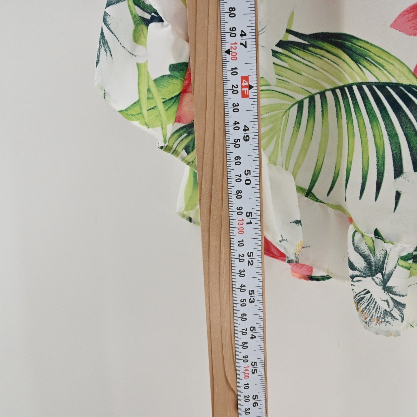 Tommy Bahama Maxi Dress L White Floral Tropical Ruffle High Low Vibrant Vacation