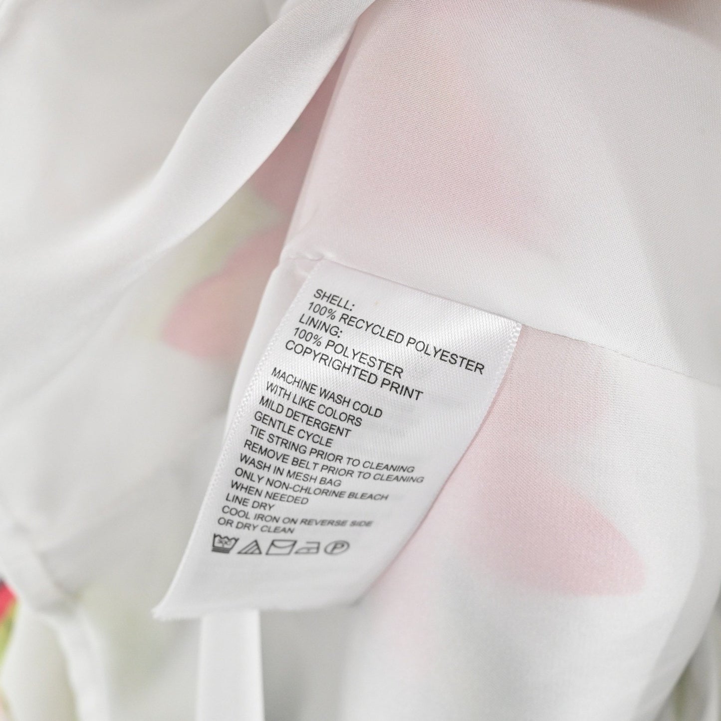 Tommy Bahama Maxi Dress L White Floral Tropical Ruffle High Low Vibrant Vacation