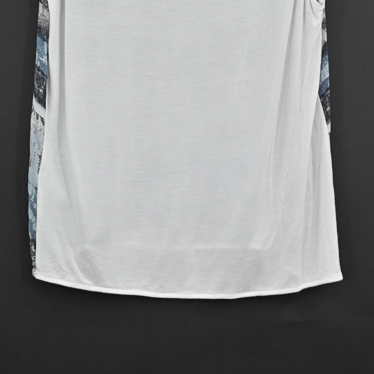 REISS Womens Top Size M Tash Print Sleeveless Silk Jersey Combo Tank Blouse