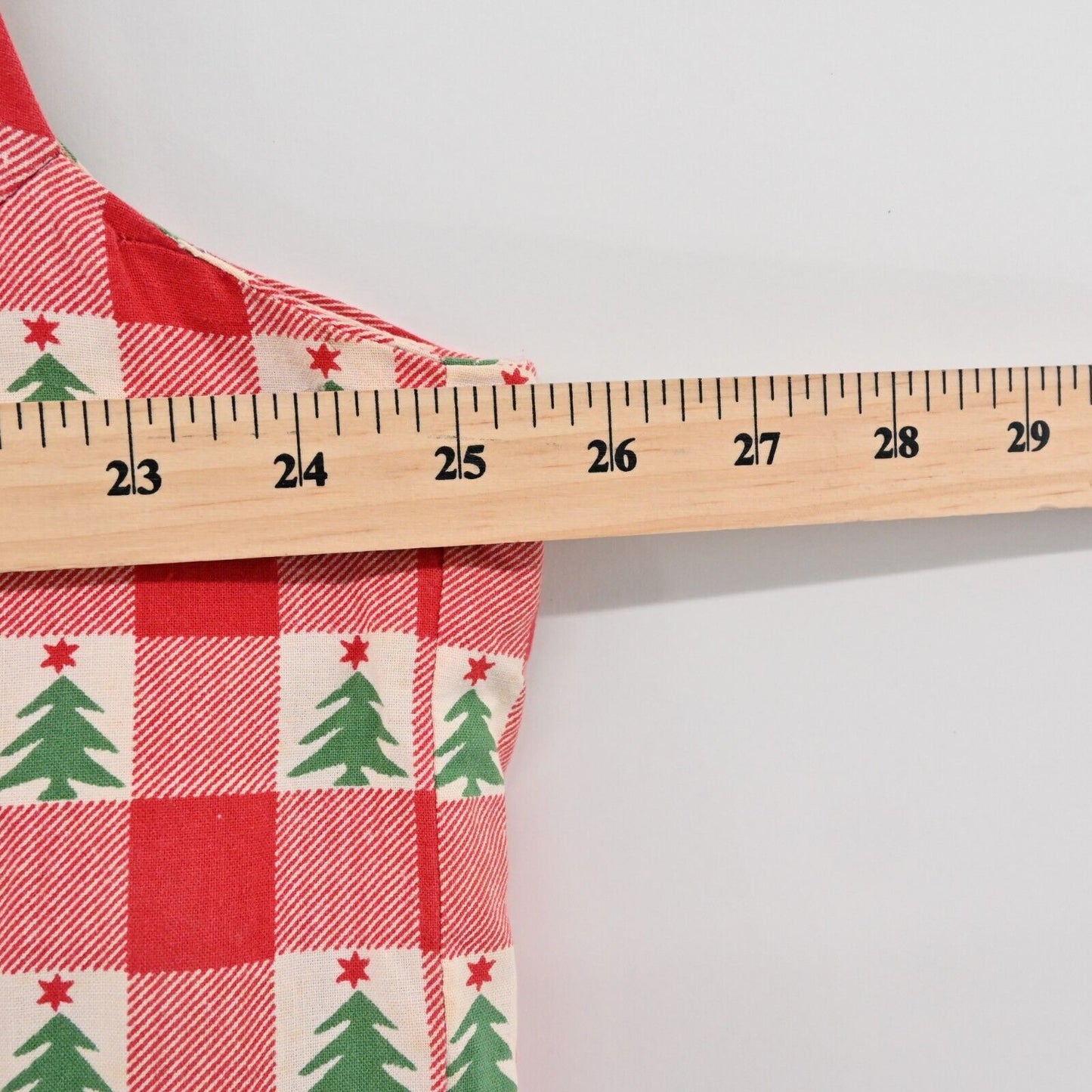 Vtg JG HOOK Dres Size 3XLX Sleeveless Christmas Tree Button Primative Cabincore