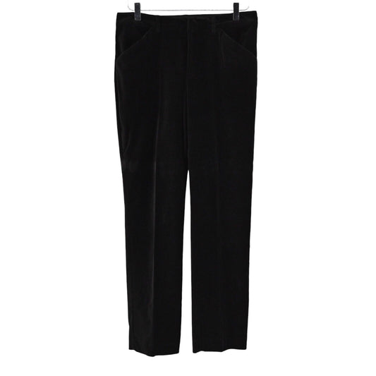 LAUREN RALPH LAUREN Pants Womens 6 Velvet Black Bootcut Holiday Retro Capsule