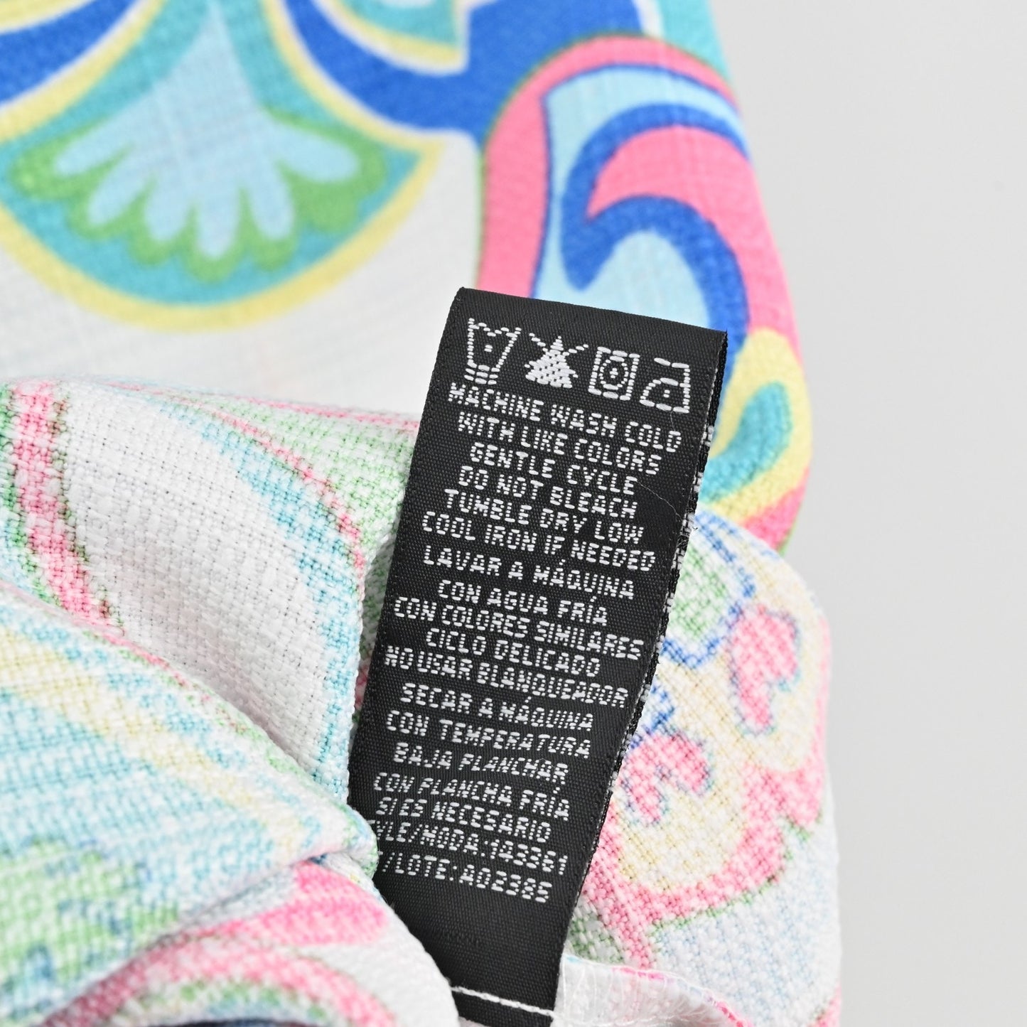 RN Studio Shift Dress Size 14 Ronni Nicole Colorful Paisley Print Sleeveless