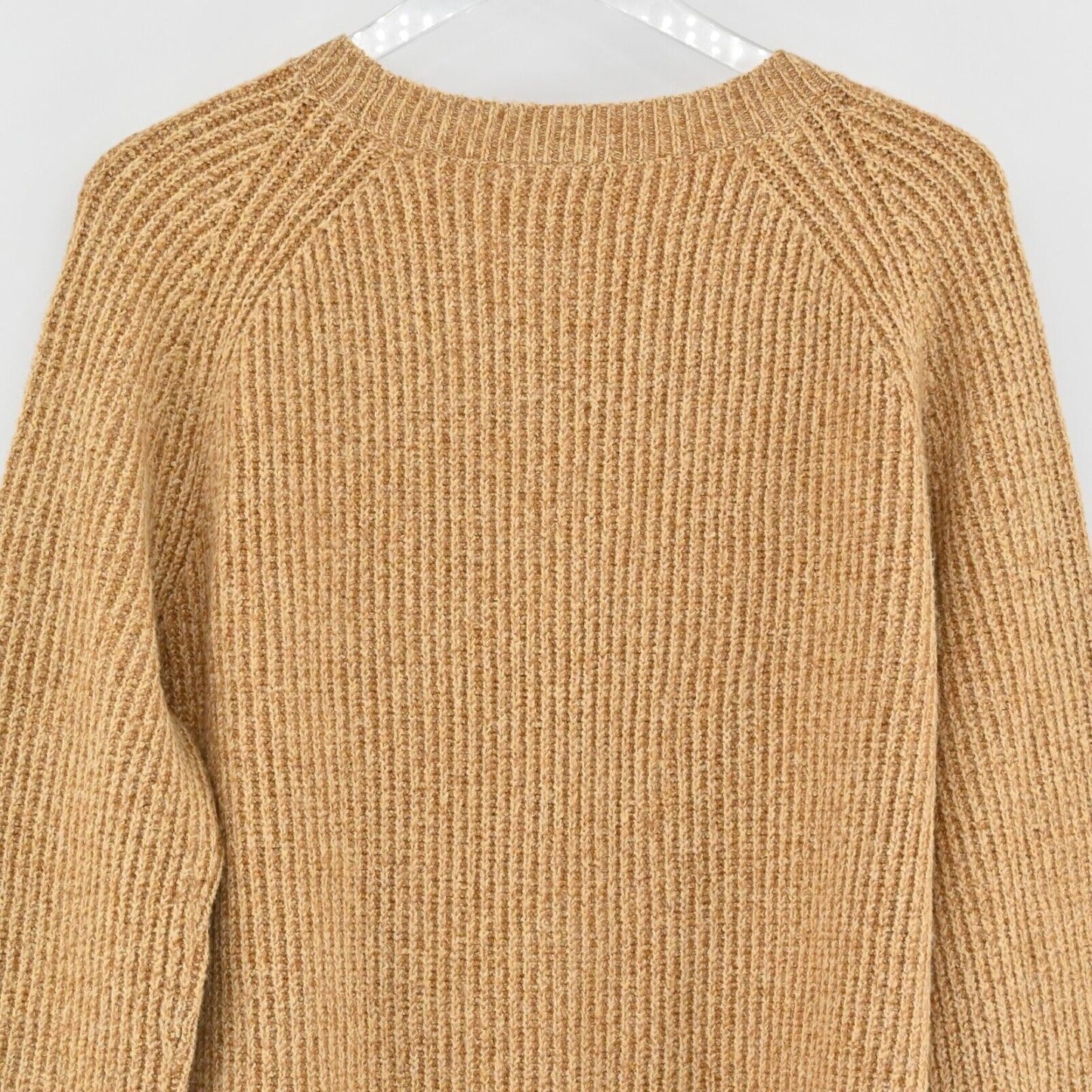 BP Nordstrom Sweater Womens Sz XL Tan Boulder Plaited Stitch Recycled Blend NEW