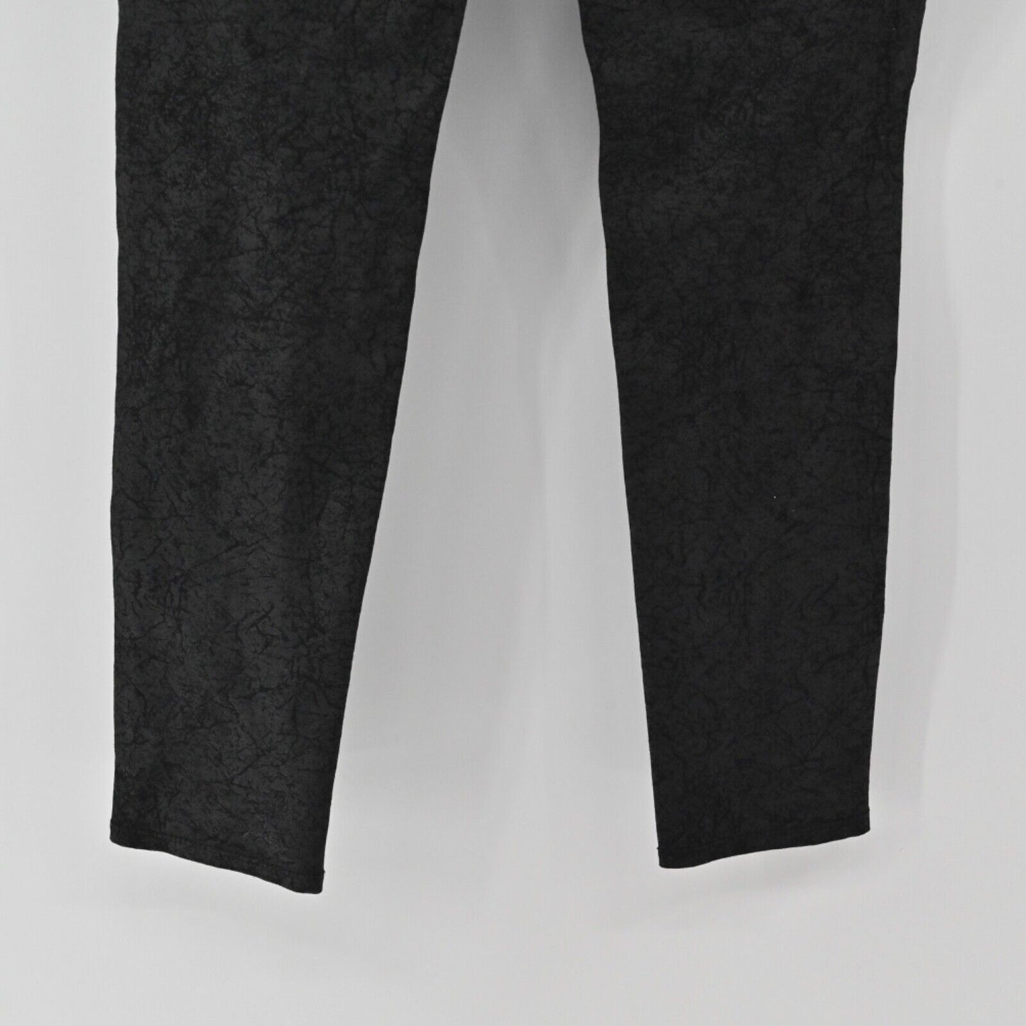 HUDSON Pants Womens Size 30 Black Crackle Nico Mid Rise Super Skinny Stretch USA