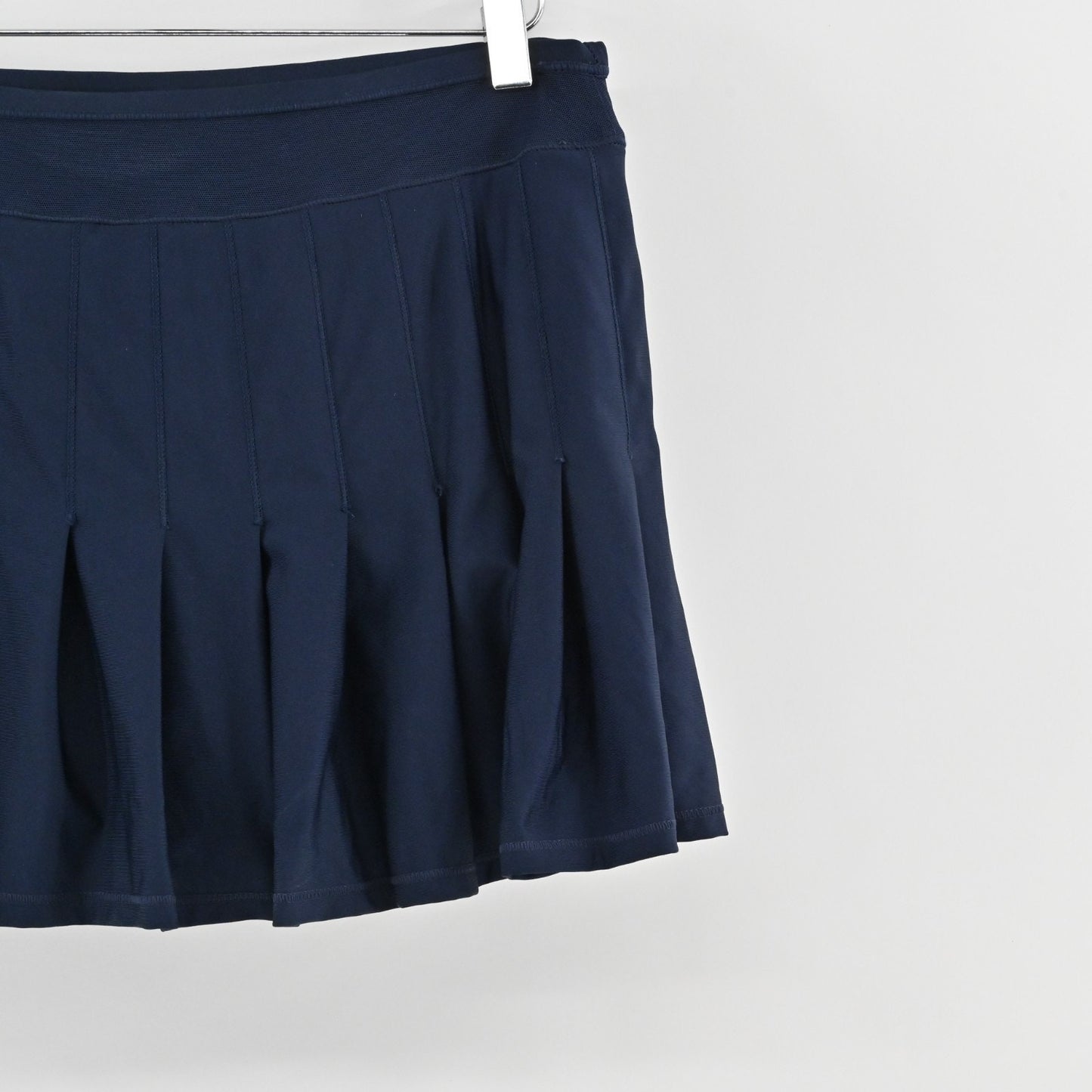 Lucky in Love Pleated Tennis Skort Size M Navy Blue Golf Athletic Pickle Ball