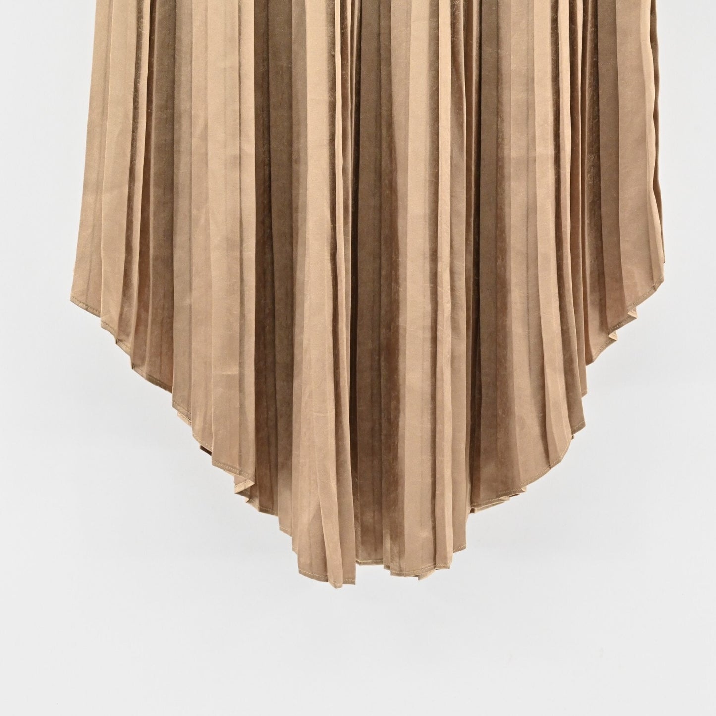 Joie Skirt Womens Size XS Pleated Elastic Waist Pull On Knee Length Gold Capsule